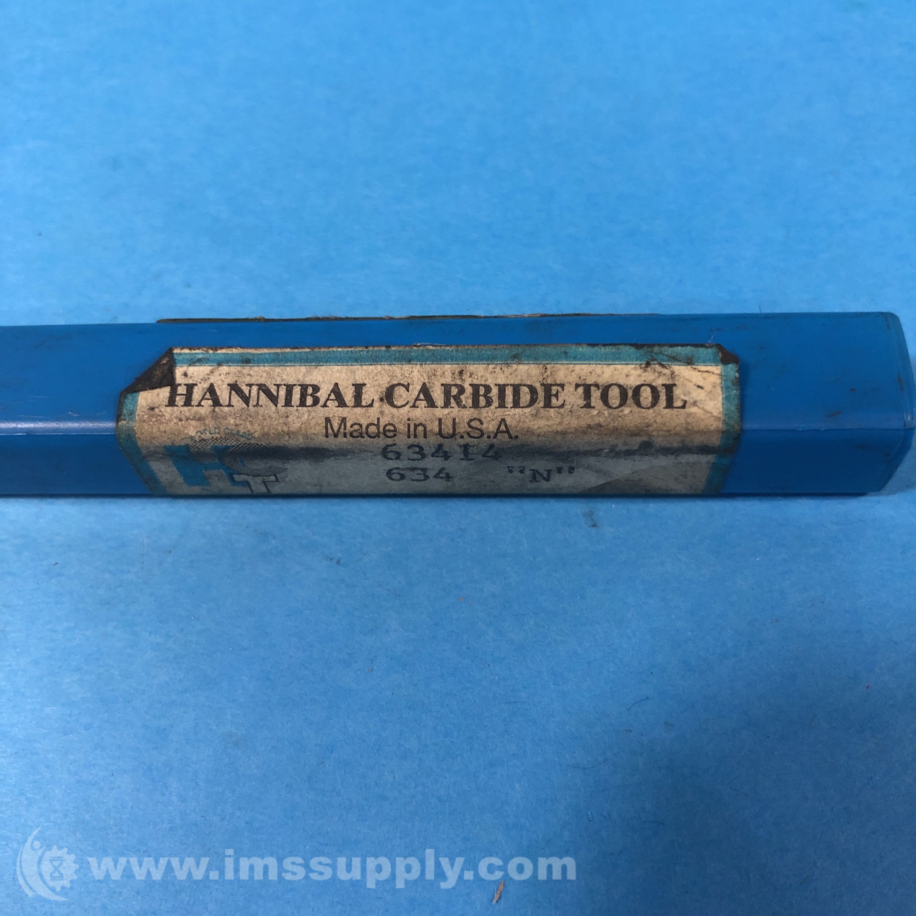 Hannibal Carbide Tool 63414 Carbide Tip Drill Bit End Mill IMS Supply