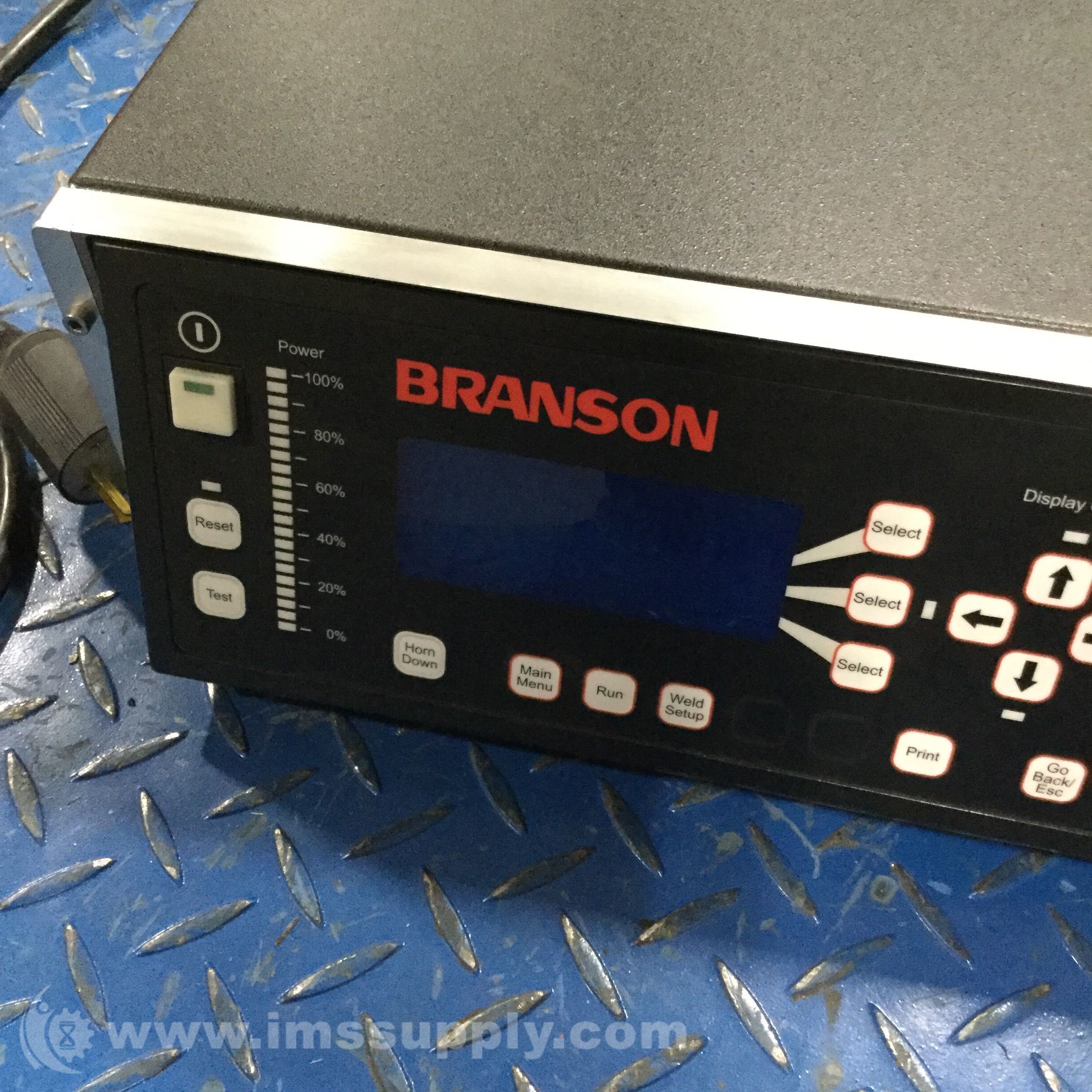 Branson 2000XEA 30:1.5 Ultrasonic Welder Controller - IMS Supply Branson 2000XEA 30:1.5 Ultrasonic Welder Controller - IMS Supply