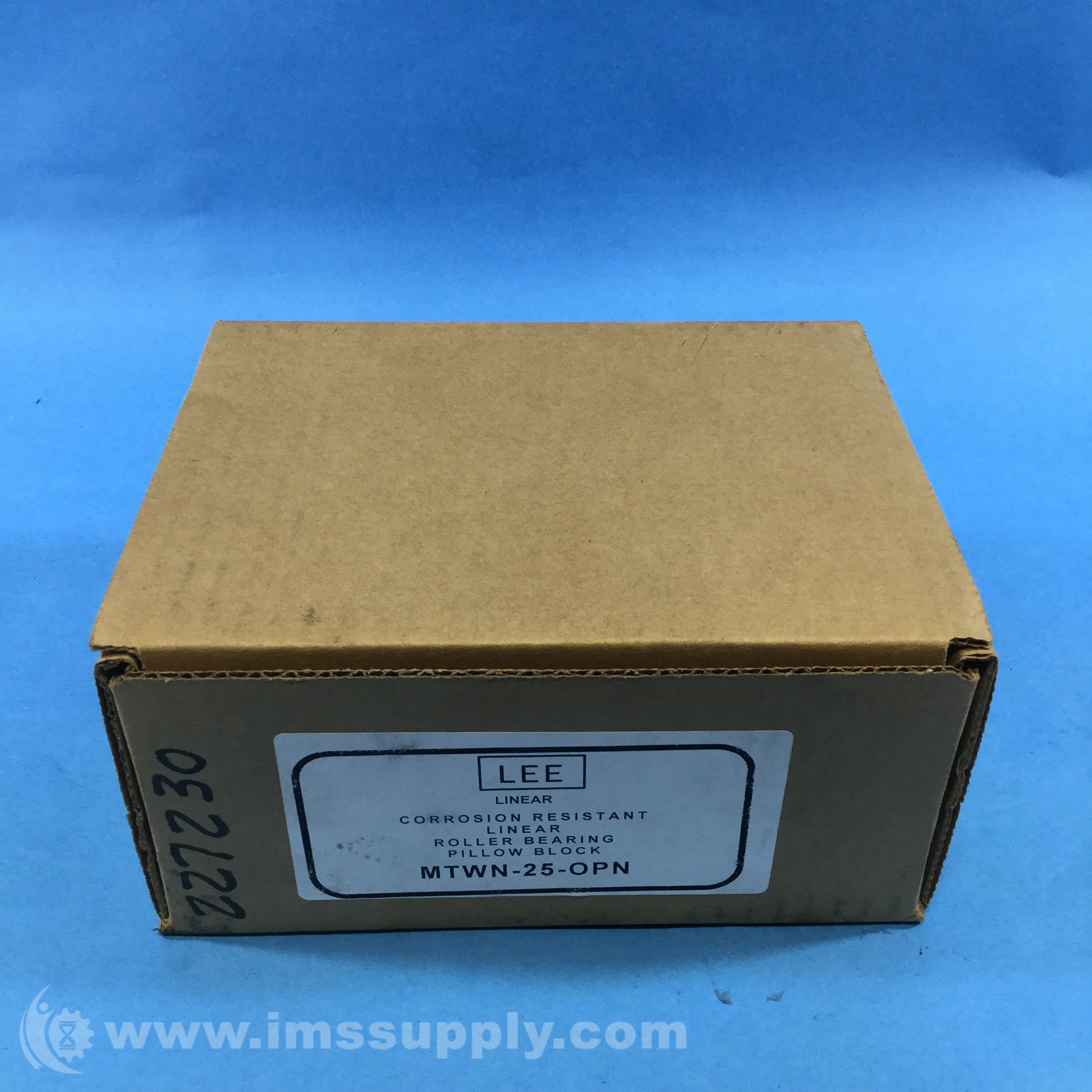 Lee Linear MTWN25OPN Linear Roller Bearing Pillow Block IMS Supply