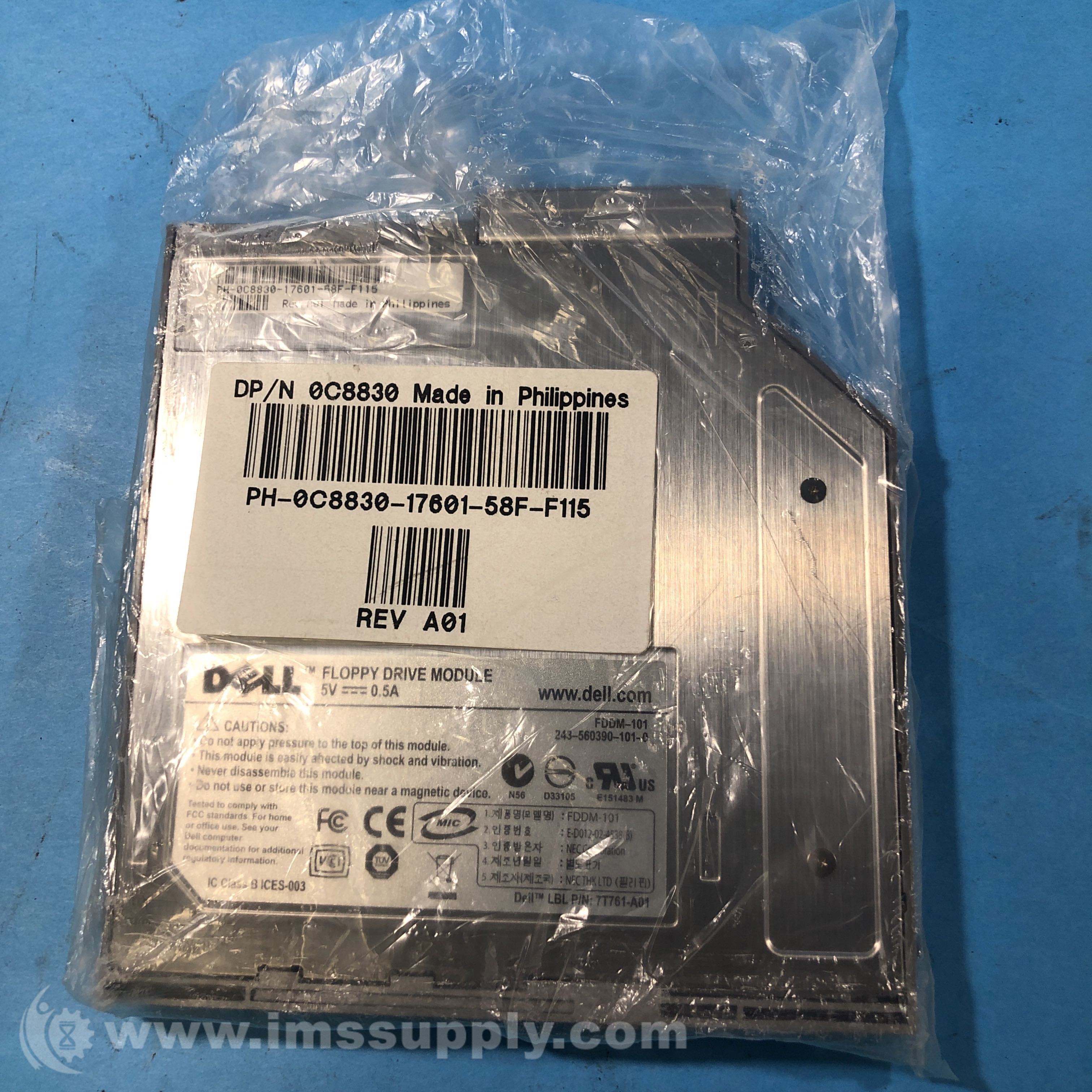 Dell 7T761A01 Floppy Drive Module IMS Supply