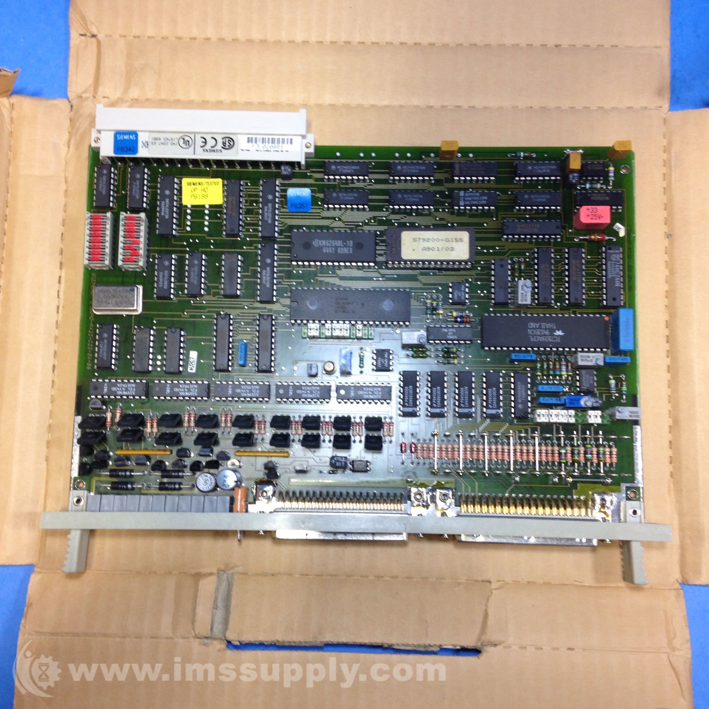 Siemens 6ES5-244-3AB31 Temperature Control Module - IMS Supply