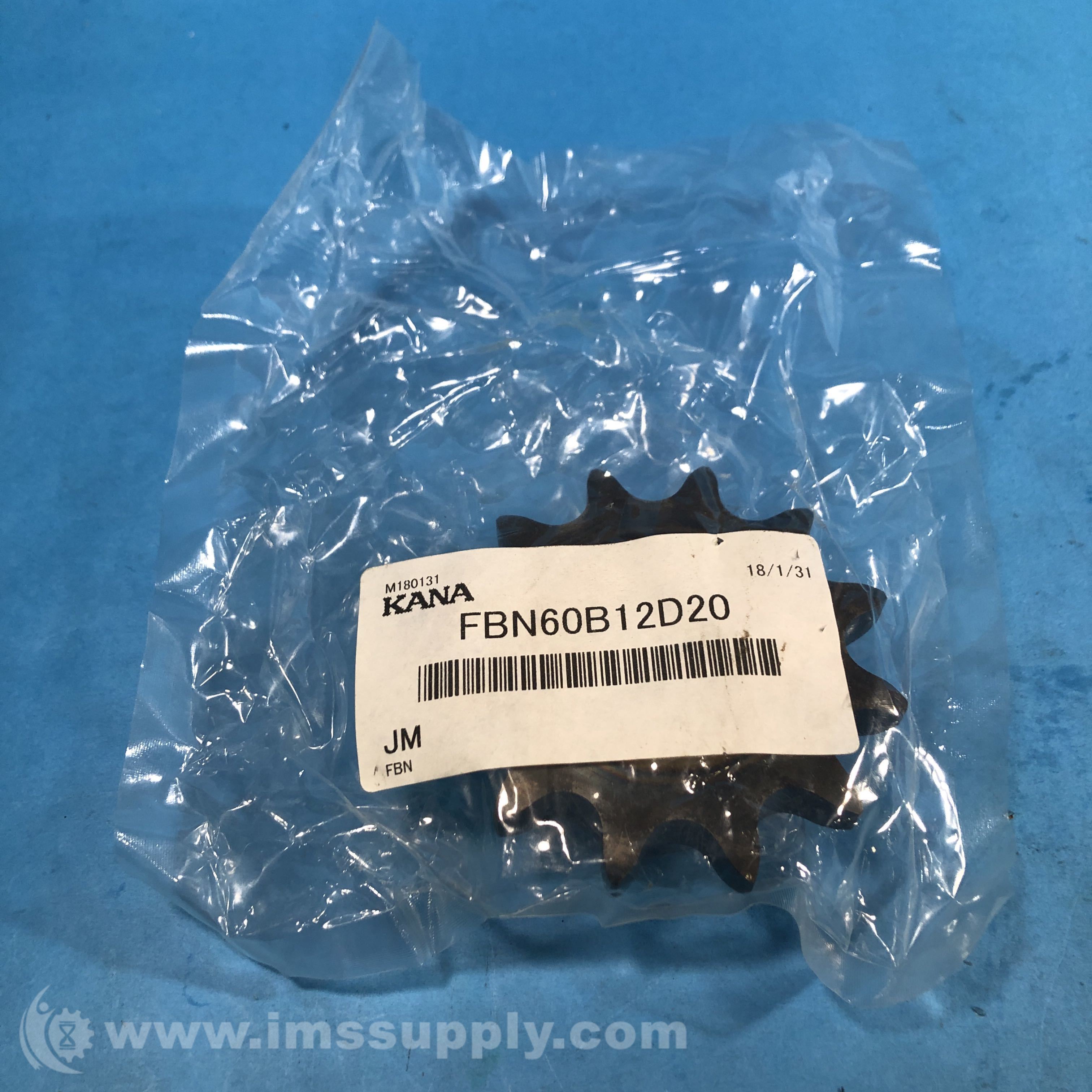 Kana FBN60B12D20 Roller Chain Sprocket IMS Supply