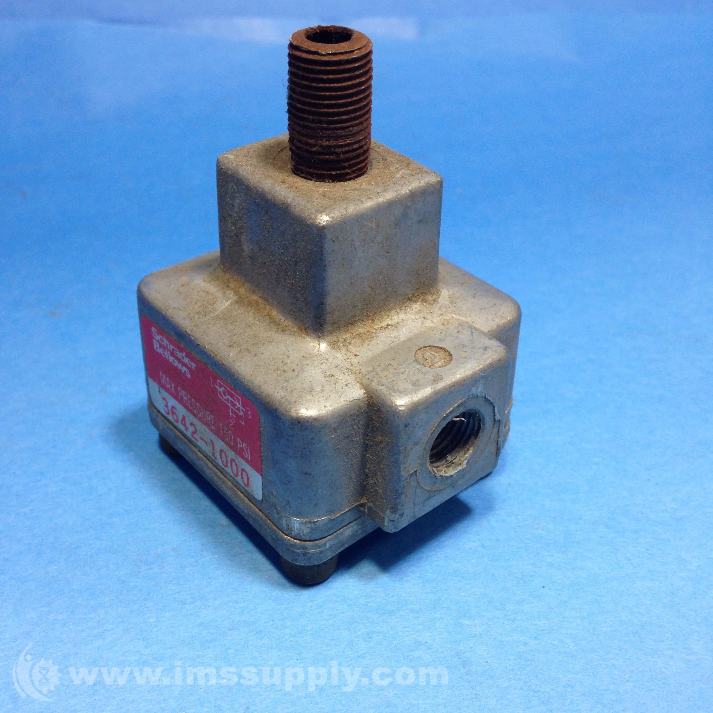 Schrader Bellows 36421000 Quick Exhaust Valve IMS Supply