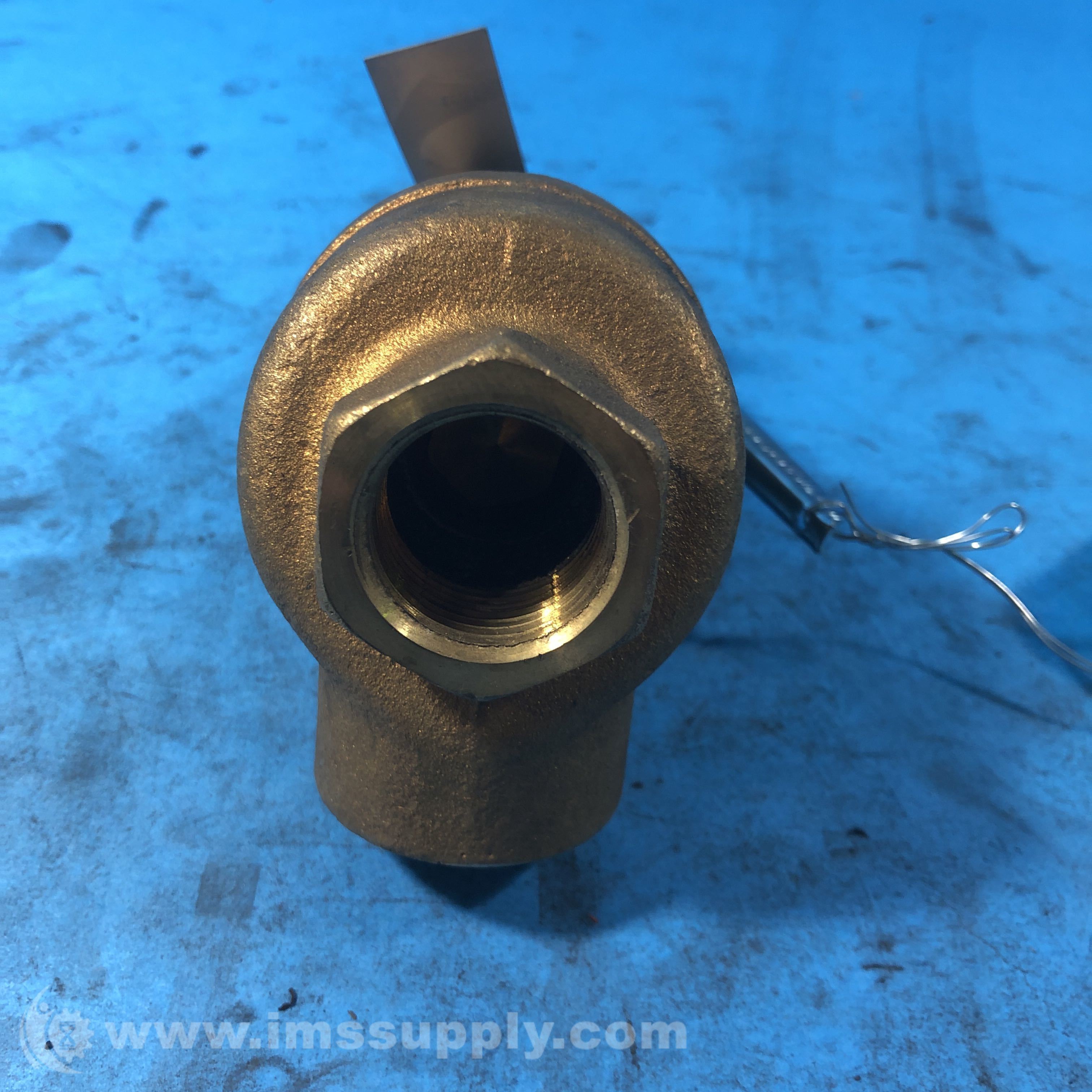 Apollo RVW60 3/4 Bronze Relief Valve, 827,000 BTU Capacity - IMS Supply
