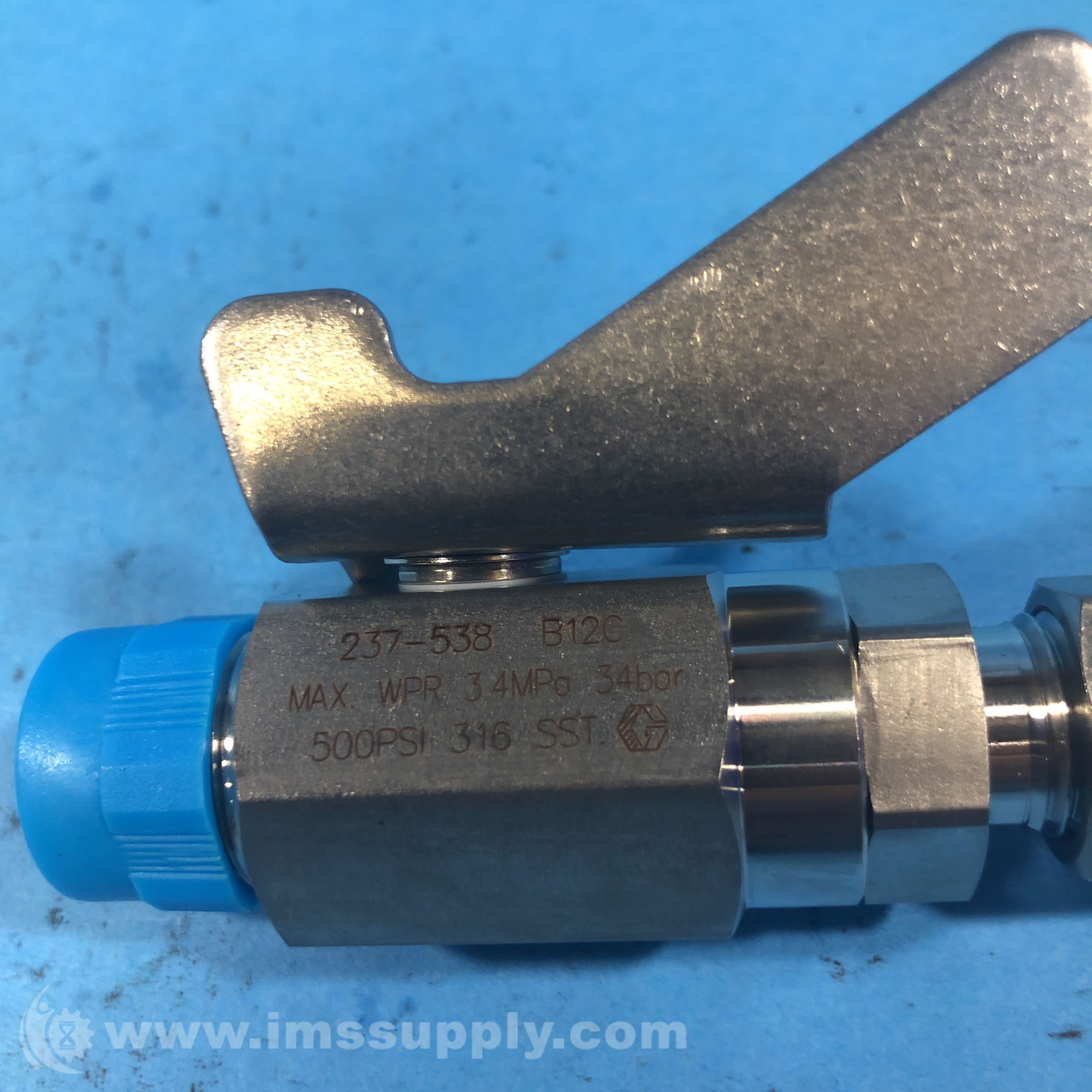 Graco 237538 Ball Valve 5000PSI 316SST IMS Supply