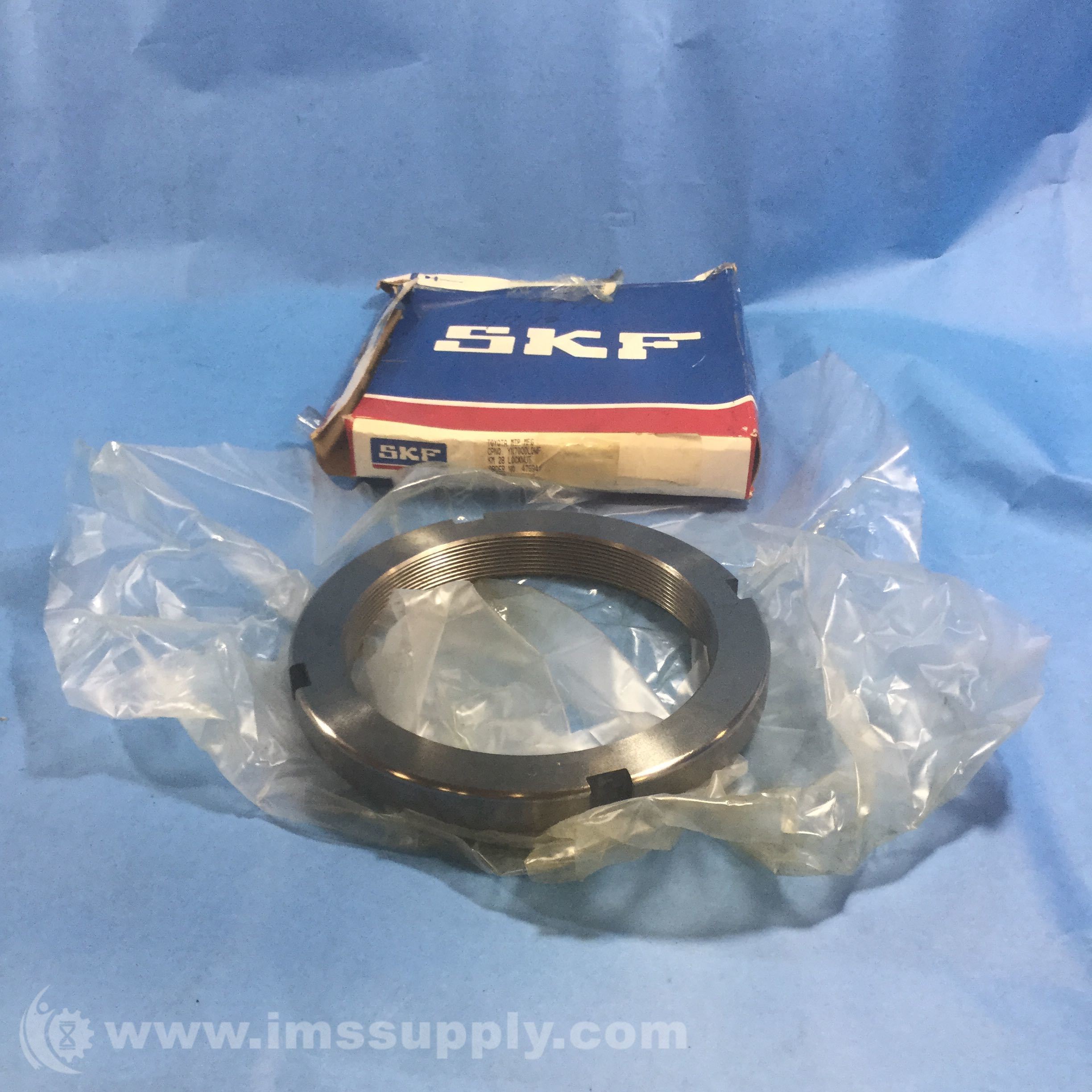 Skf KM 28 Bearing Lock Nut IMS Supply