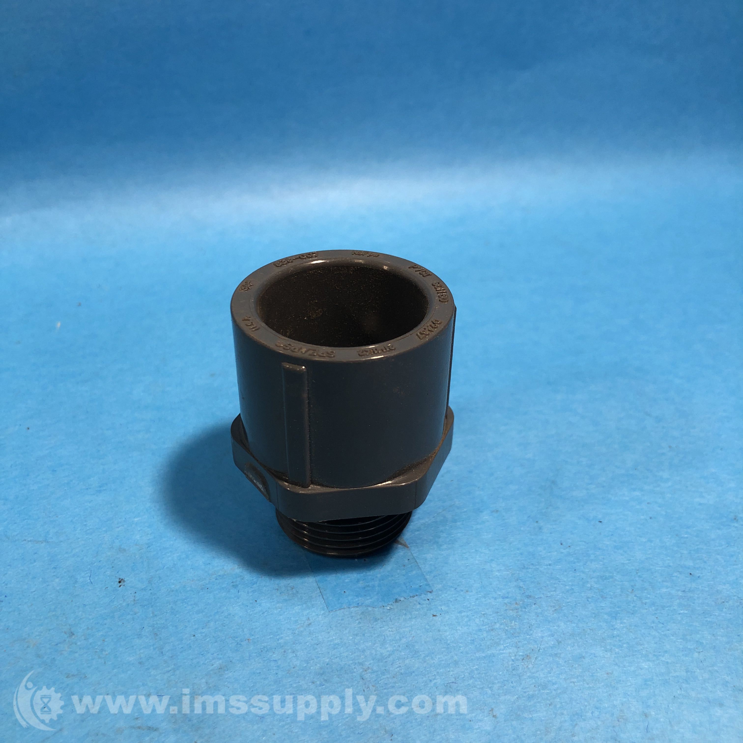 Schedule 80 PVC Male Adapter 1/2 Inch - Black Plumbing Fitting For High Pressure