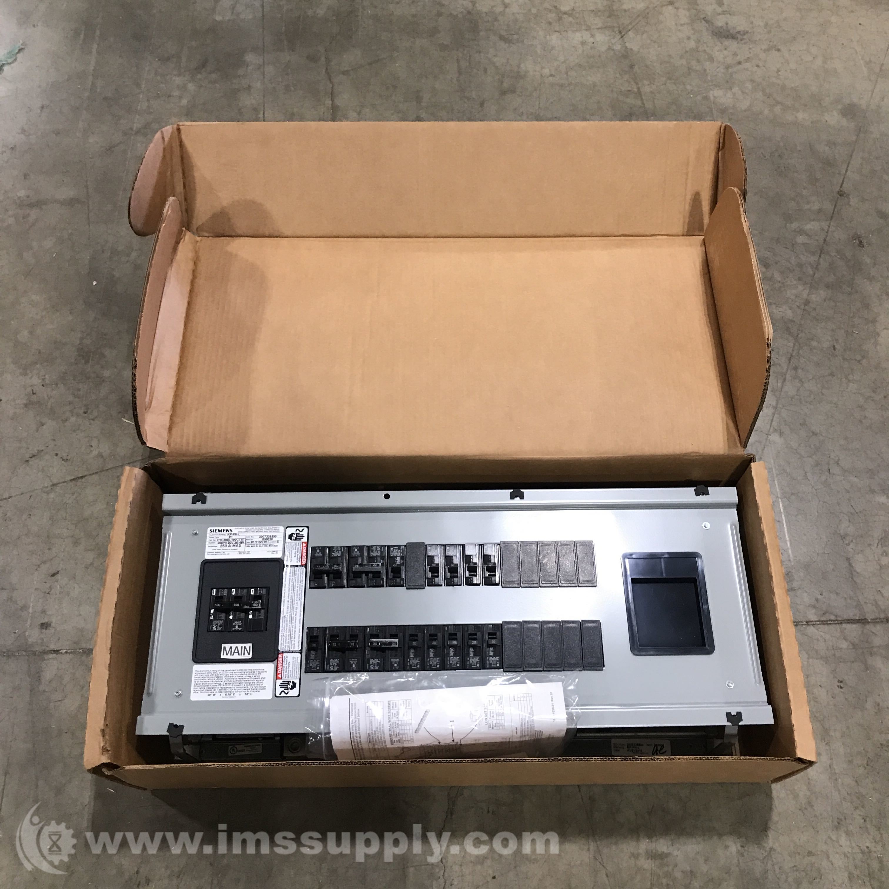 Siemens P1C30BL100CTST Panelboard IMS Supply