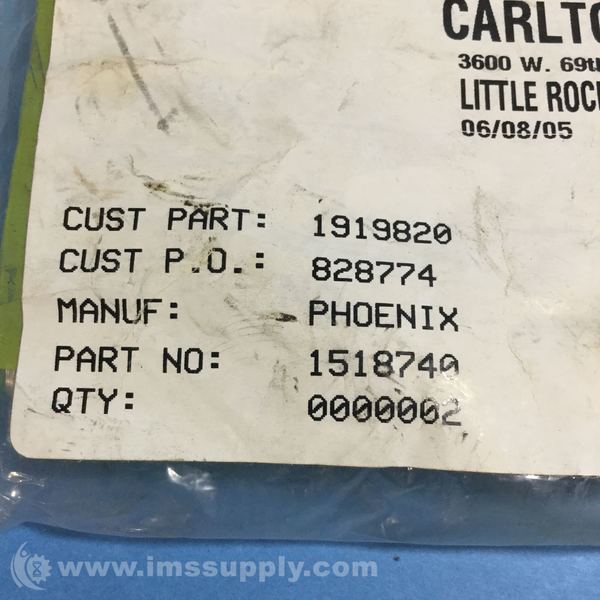 Phoenix Contact 1518740 Sensor Cable - IMS Supply