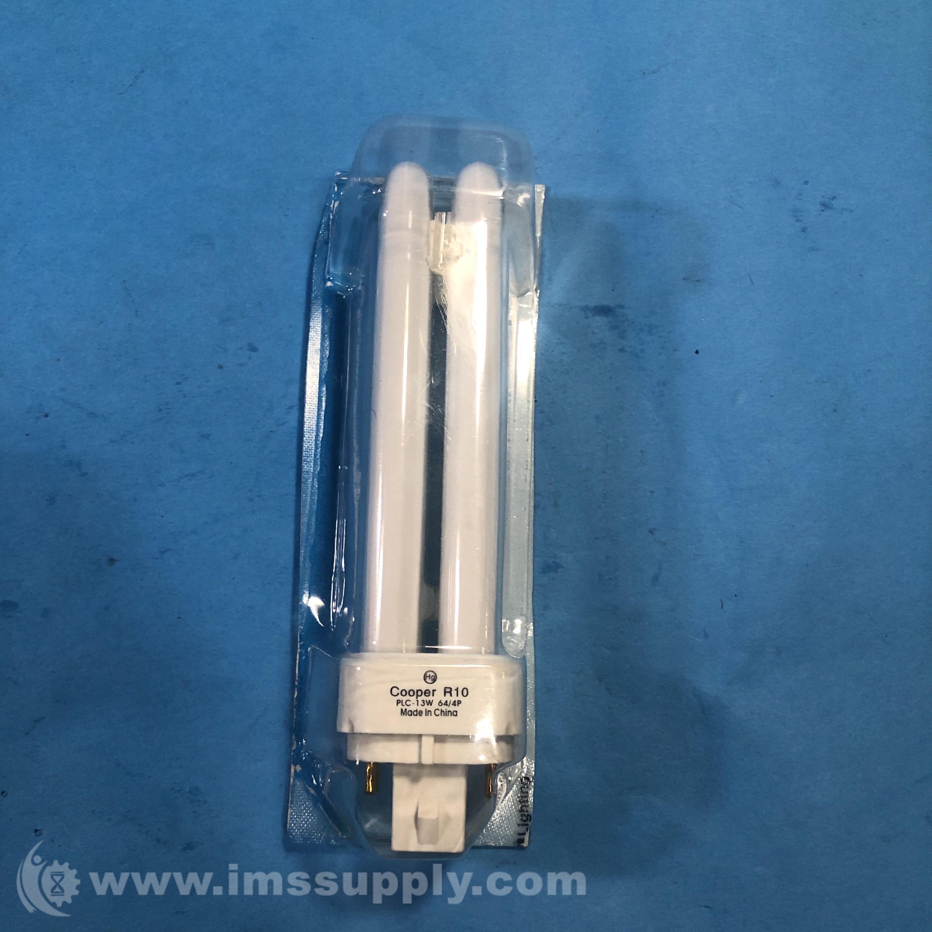 Cooper PLC 13W 64 4P Bag of 3 Compact Fluorescent Lamp Bulbs IMS Supply