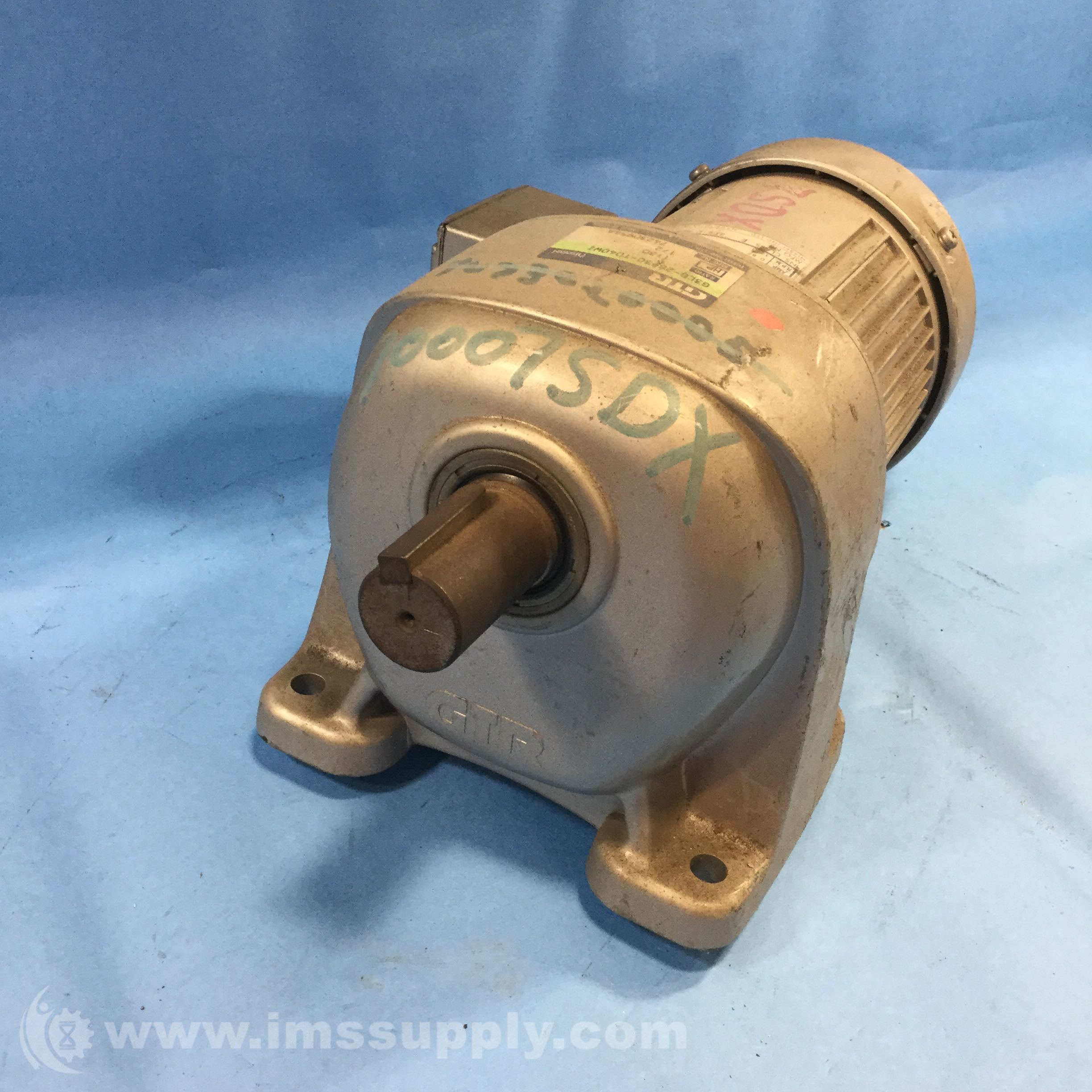 Nissei Corp. G3LB2830T040WZ Gear Induction Motor IMS Supply