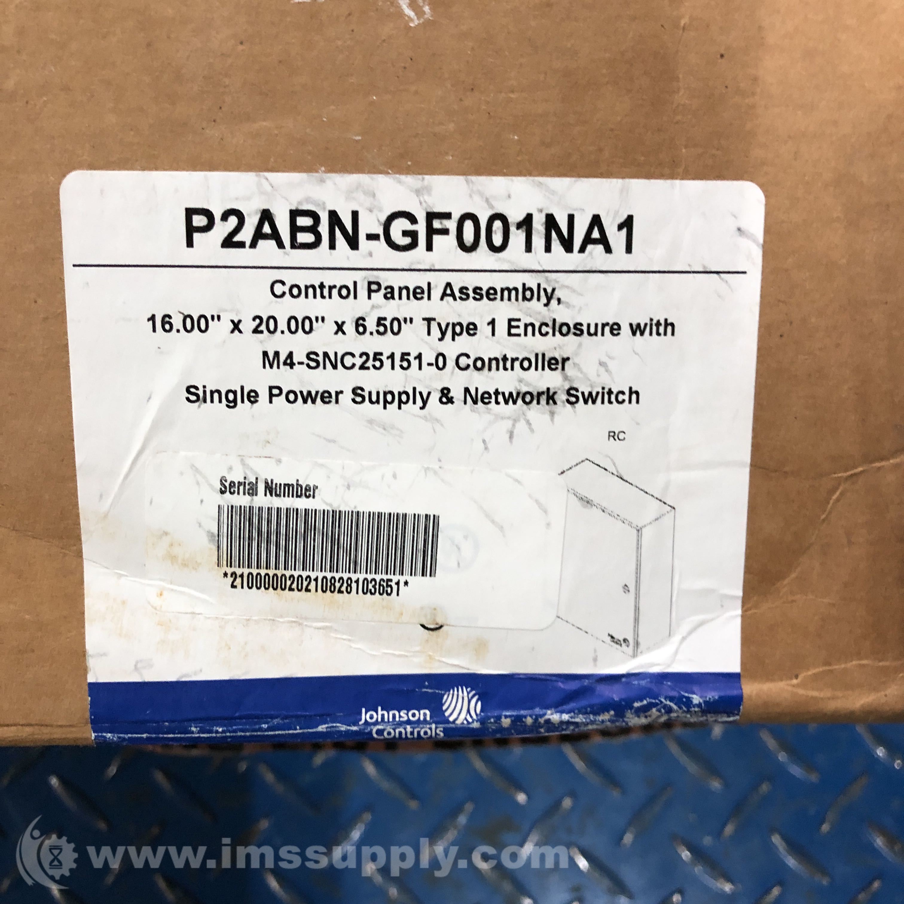 Johnson Controls P2ABNGF001NA1 Control Panel Assembly IMS Supply