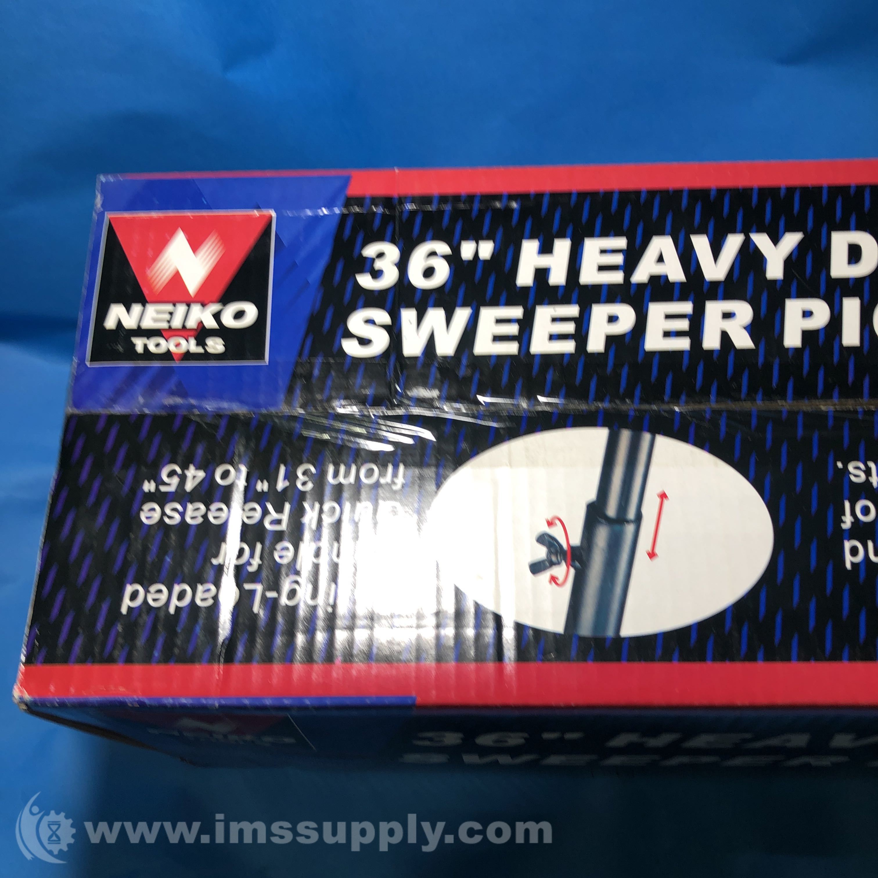 Neiko Tools 53418A Pickup Sweeper, 3 x 4 x 36 IMS Supply