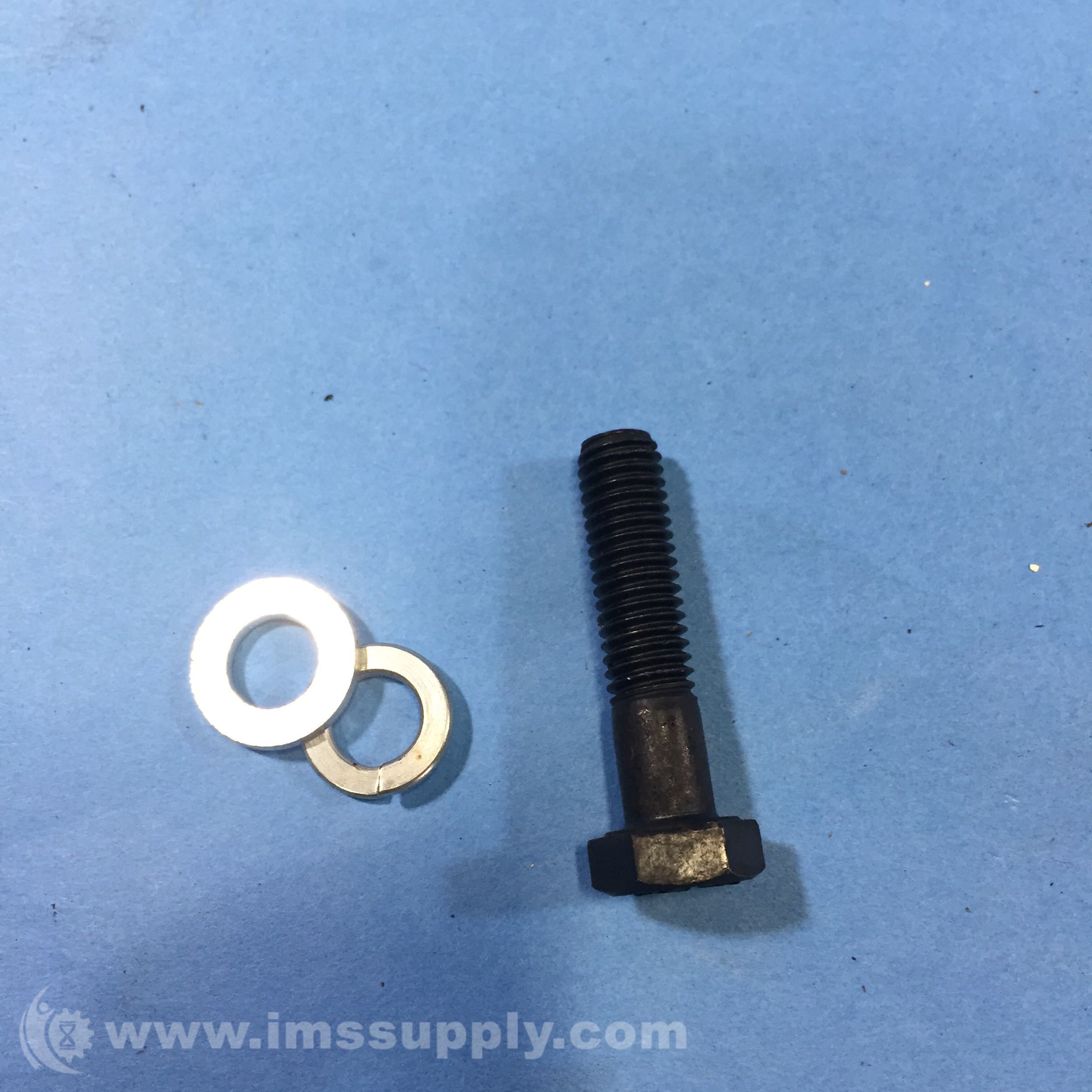JDF 10.9 Bolt, 1 9/16 Length, 1 Lock Washer, 1 Washer IMS Supply