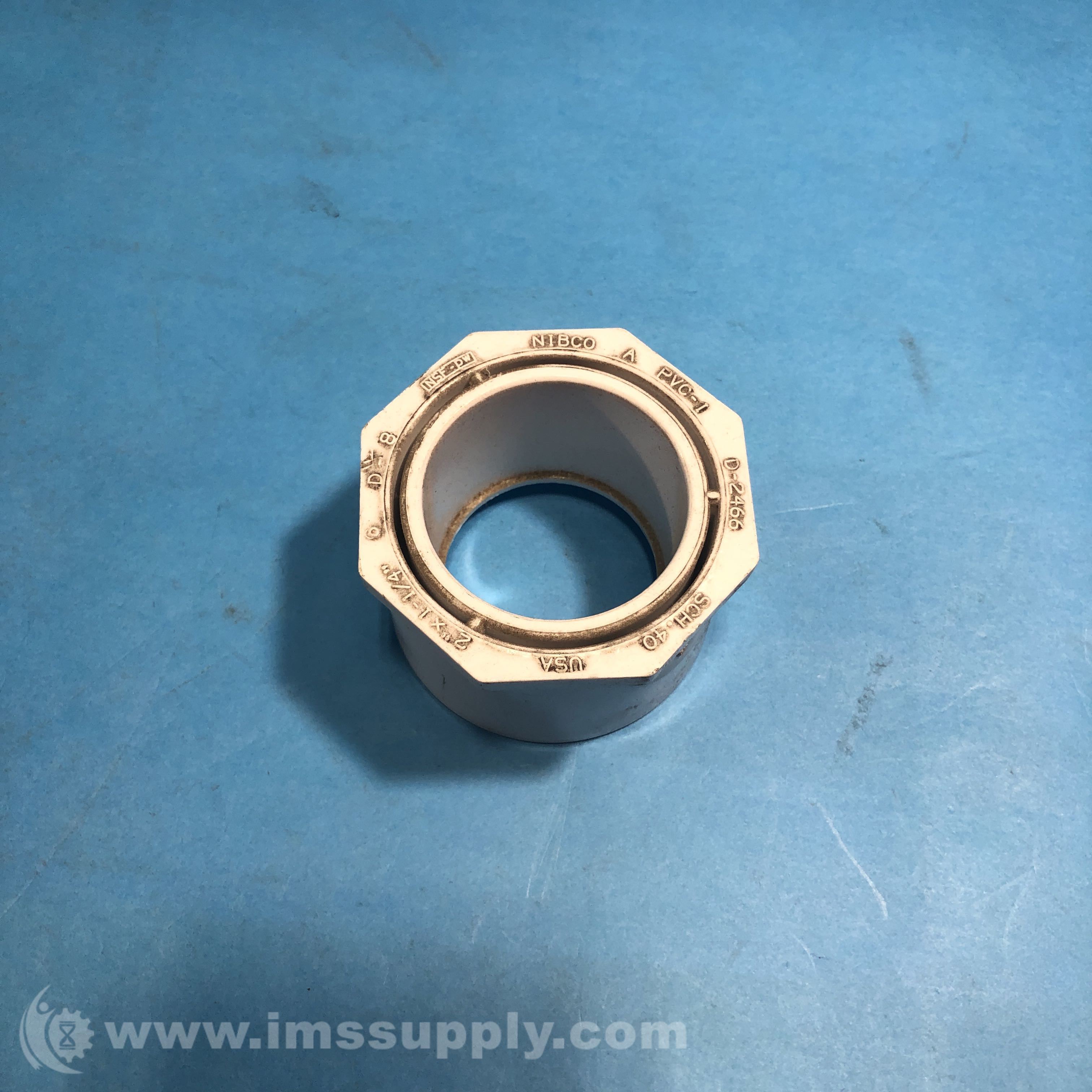 Nibco PVC Pipe, D2466 Size 2x1 1/4, SCH 40 IMS Supply