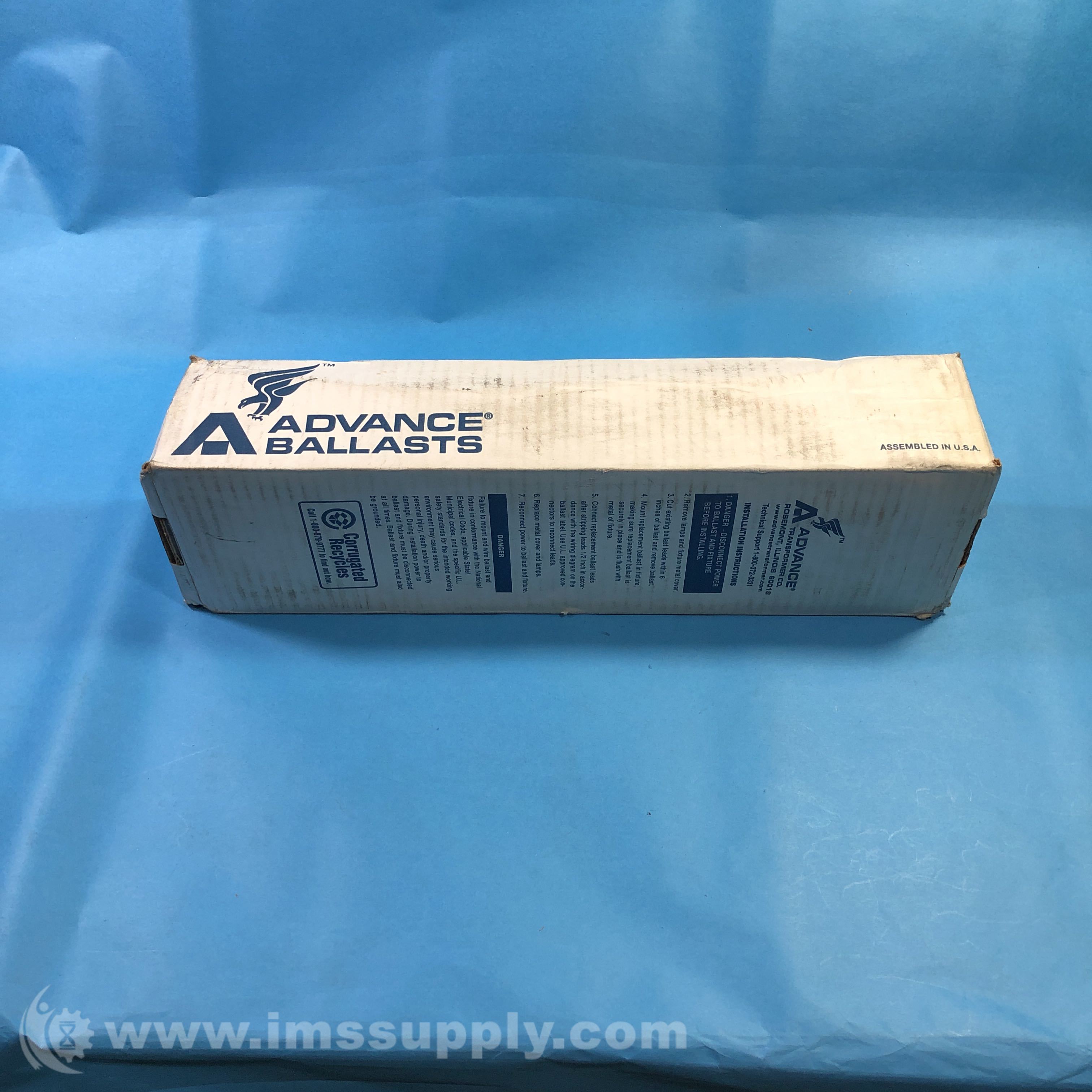 Advance Ballast VSH275STP Electronic Ballast IMS Supply