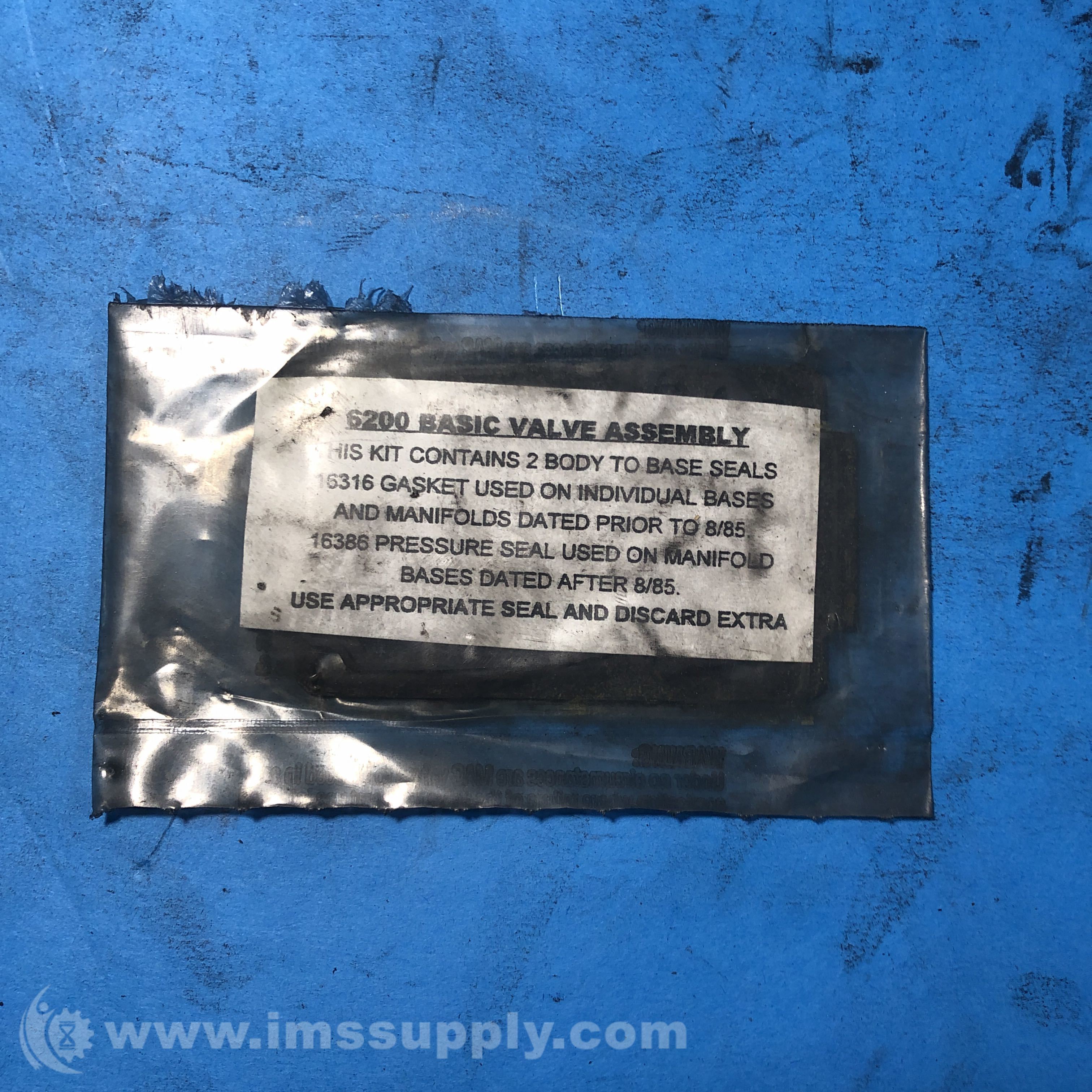 MAC Valves Inc 6200 Basic Valve Assembly IMS Supply