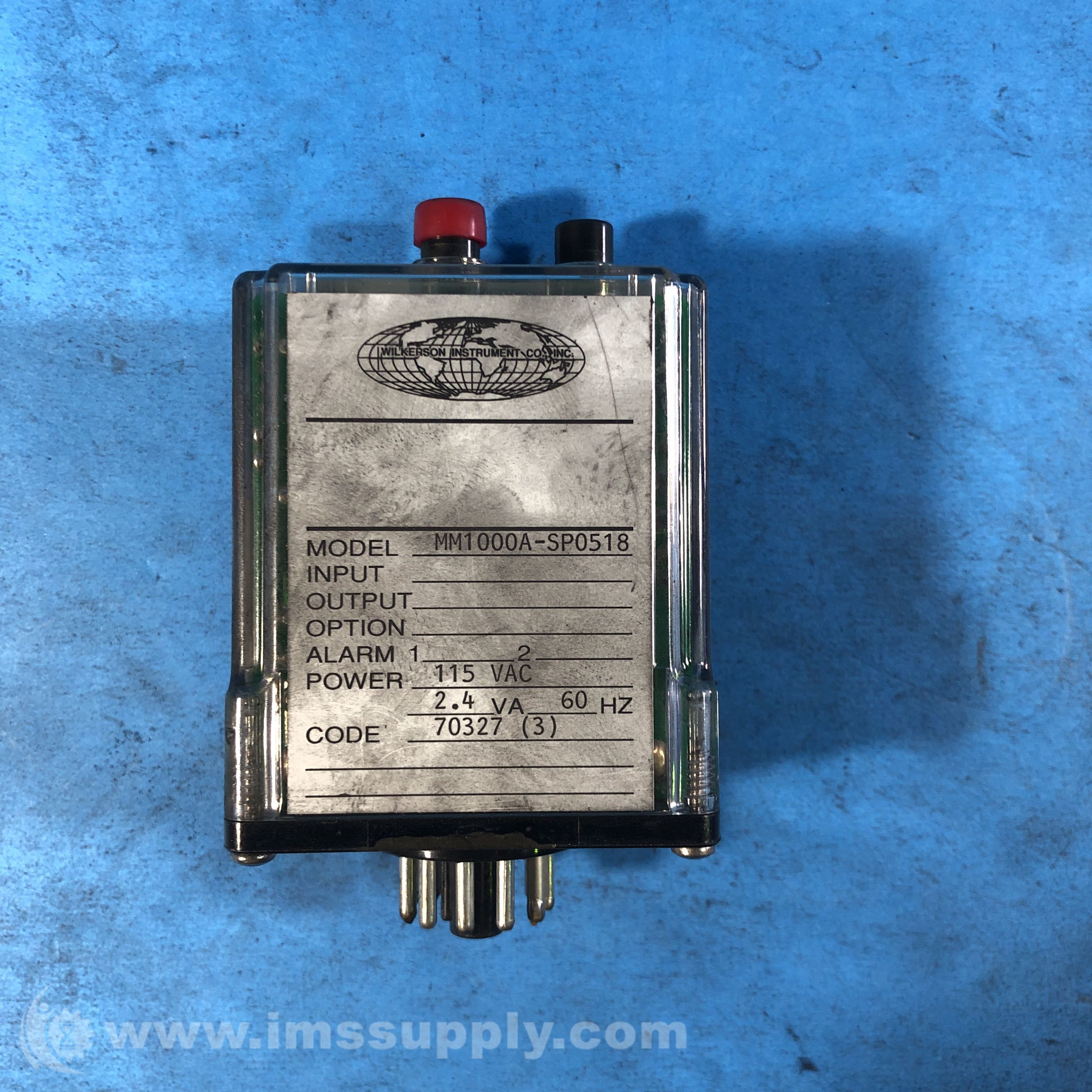 Wilkerson Instrument Co., Inc. MM1000A-SP0518 Mighty Module Alarm - IMS ...