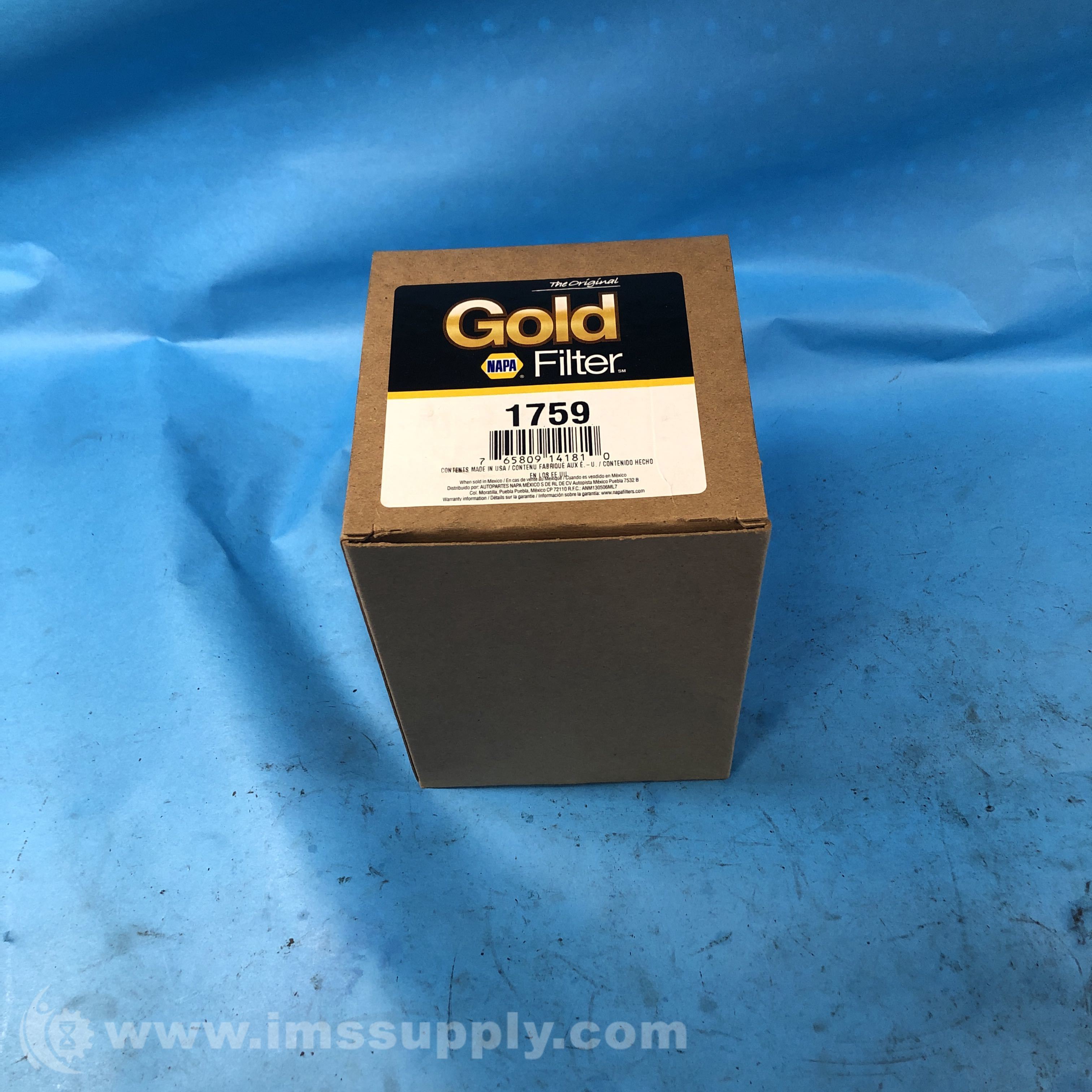 Napa 1759 Fluid Power Hydraulic Filter IMS Supply