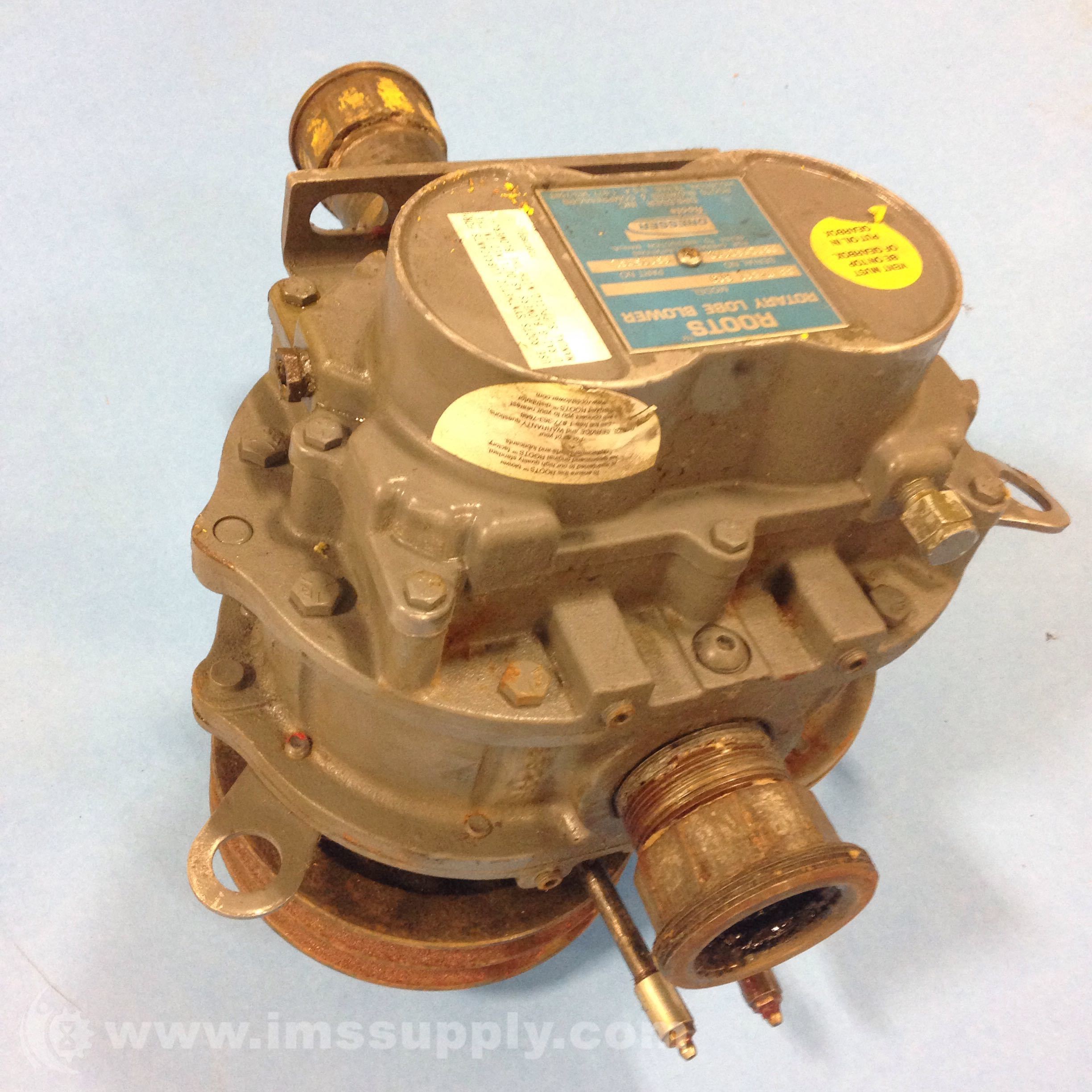 Roots 651050GL 33 URAI GAS Rotary Lobe Blower IMS Supply