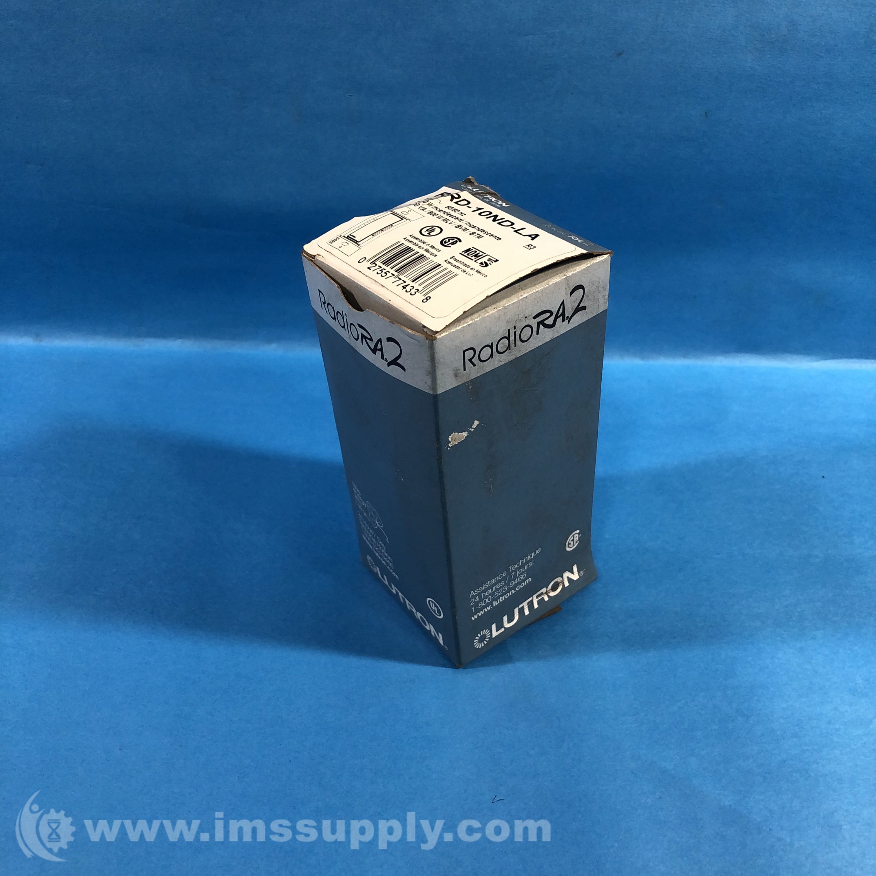 Lutron RRD10NDLA RadioRA 2 Maestro Neutral LED Dimmer IMS Supply