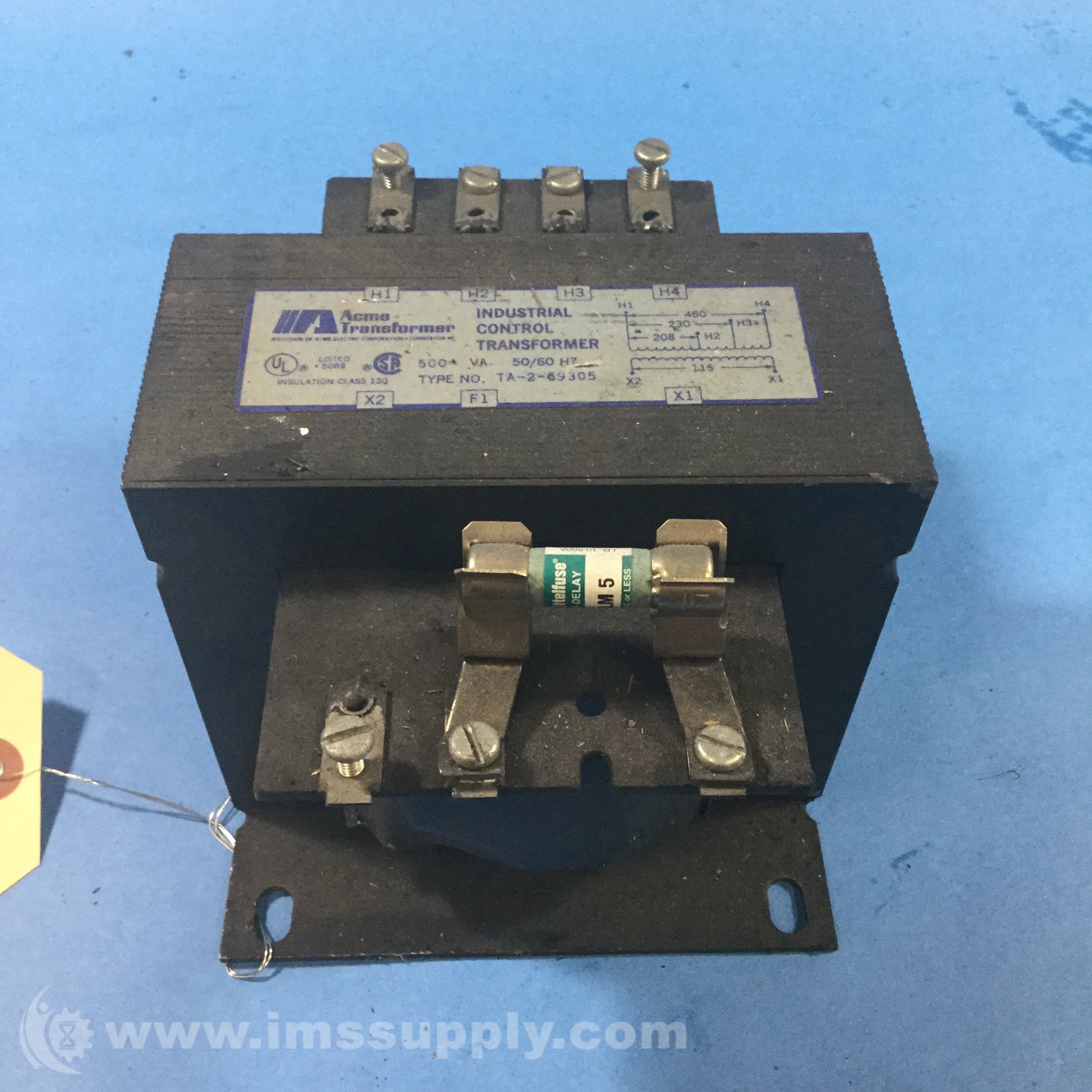 Acme Electric Control Transformer TA269305 Transformer IMS Supply