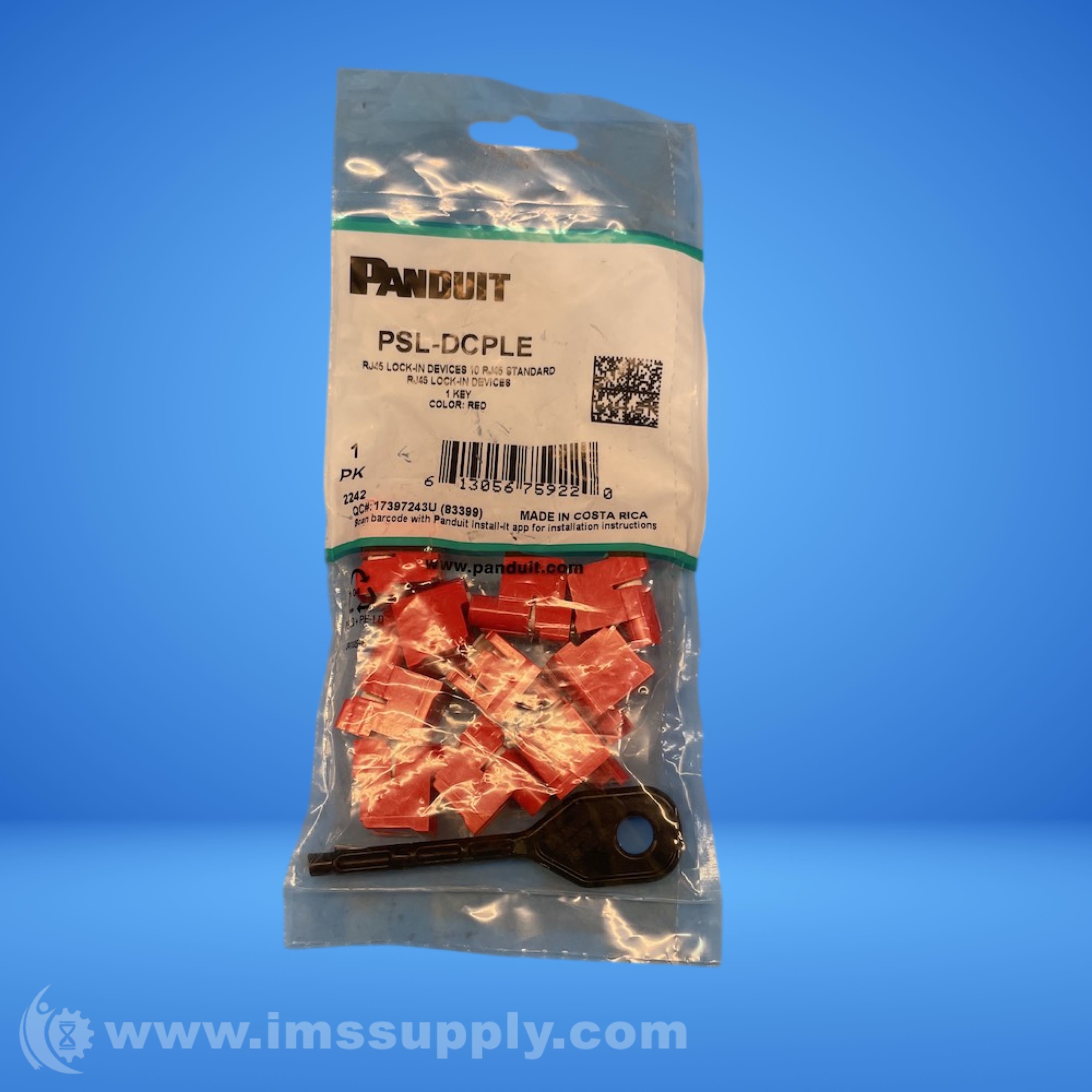 Panduit PSL-DCPLE RJ45 Lock-In Device - IMS Supply