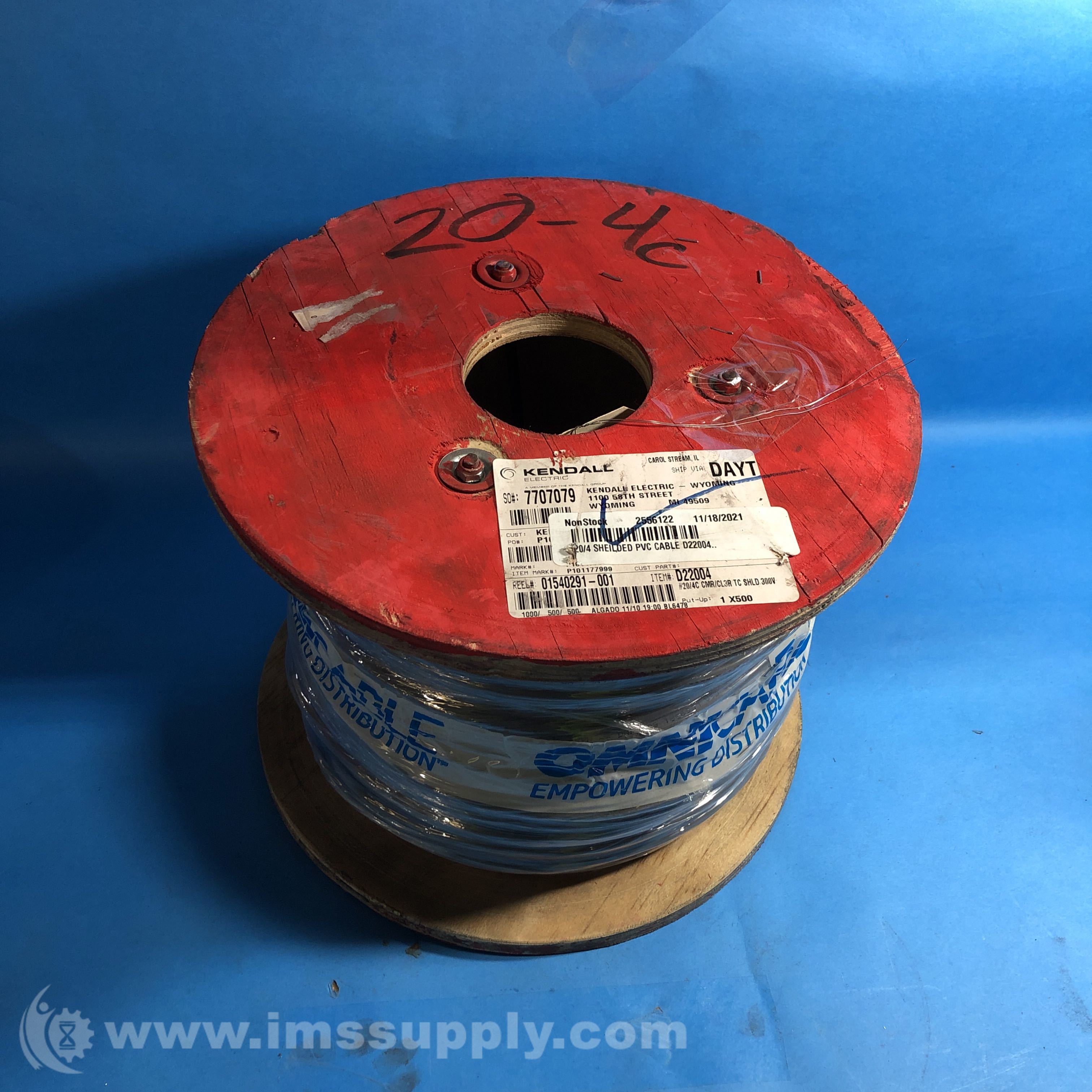 Omni Cable D22004 Shielded MultiConductor Computer Cable IMS Supply