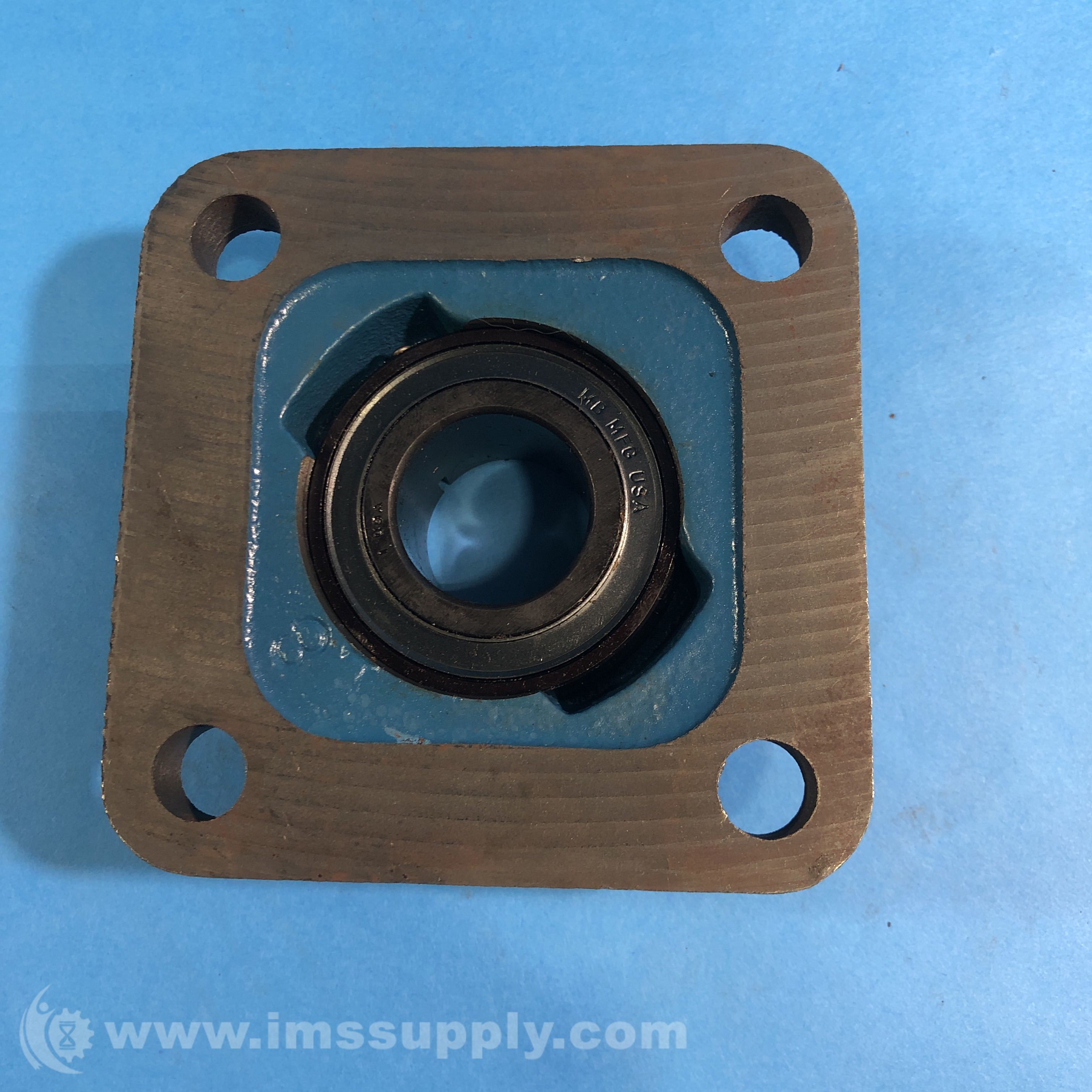 Mb Manufacturing F405 4Bolt Flange Bearing, Cast Iron Housing IMS