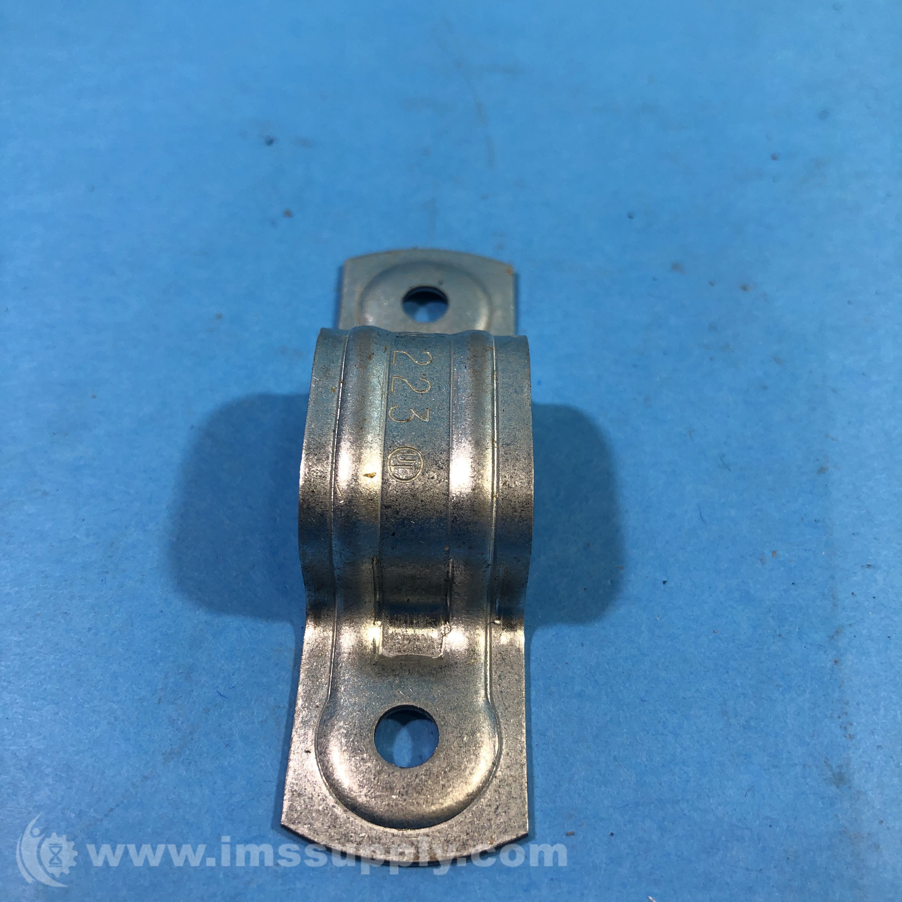 Minerallac 223 2Hole Steel Cable Strap IMS Supply