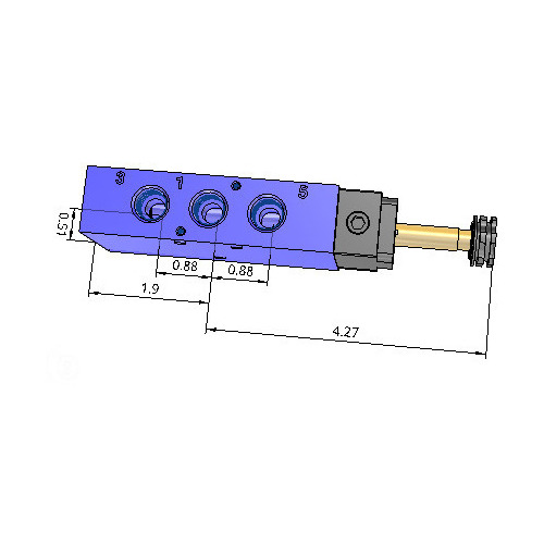 Automatic Valve L2003AAWRA 5/2 Solenoid Valve IMS Supply