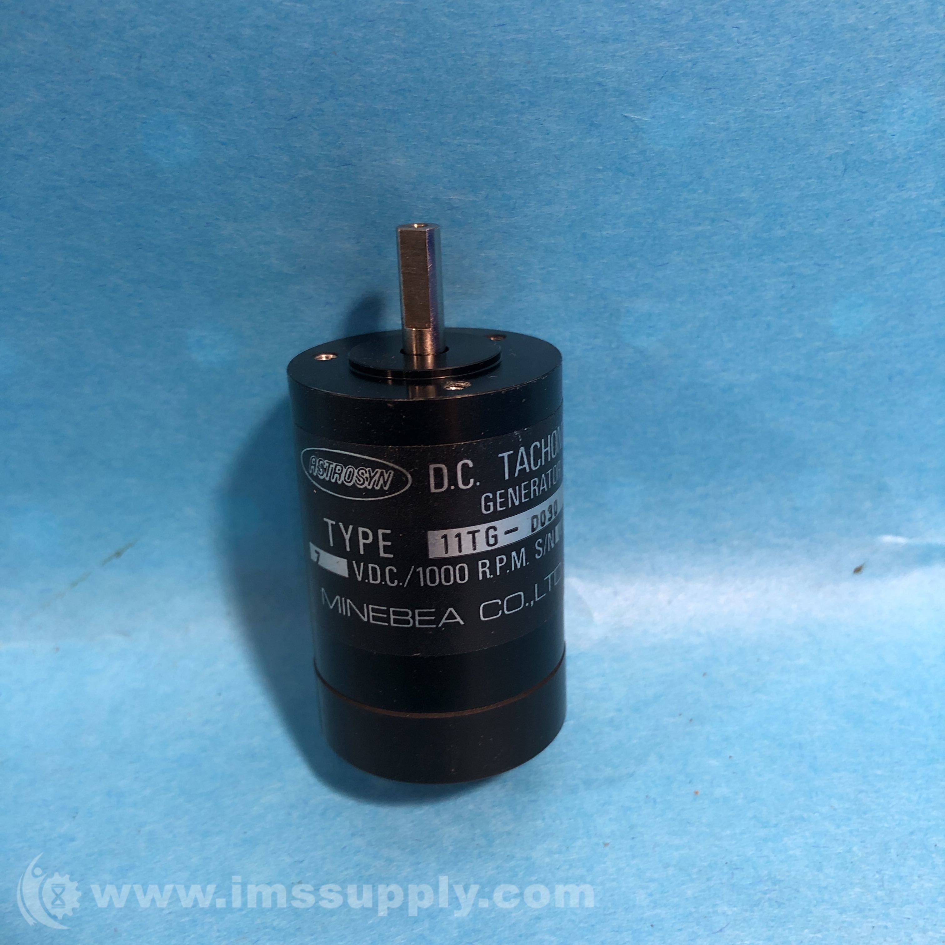 Minebea 11TG-D030 DC Generator - IMS Supply