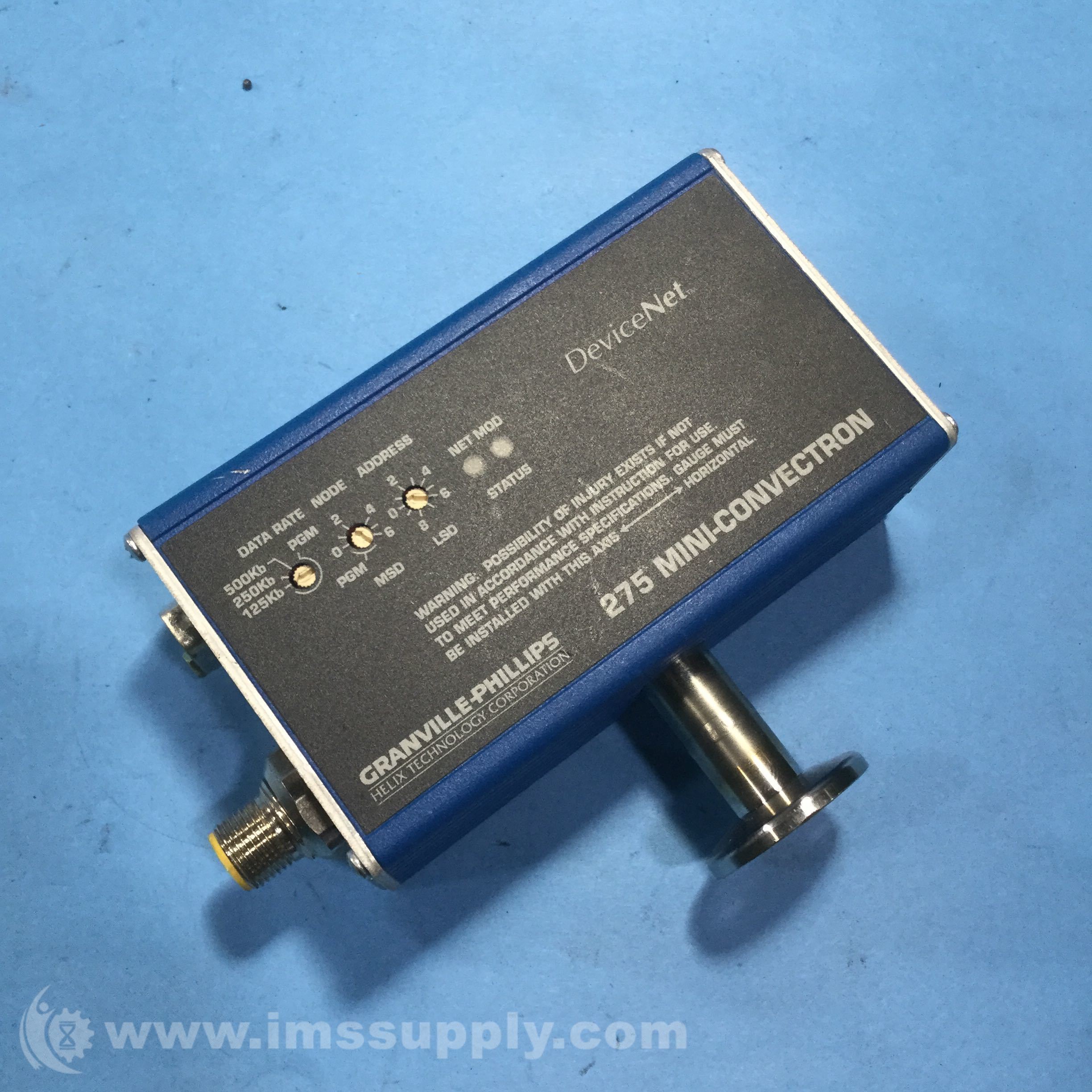 Granville Phillips Co 275538-GD-T Mini-Convectron Vacuum Gauge - IMS Supply