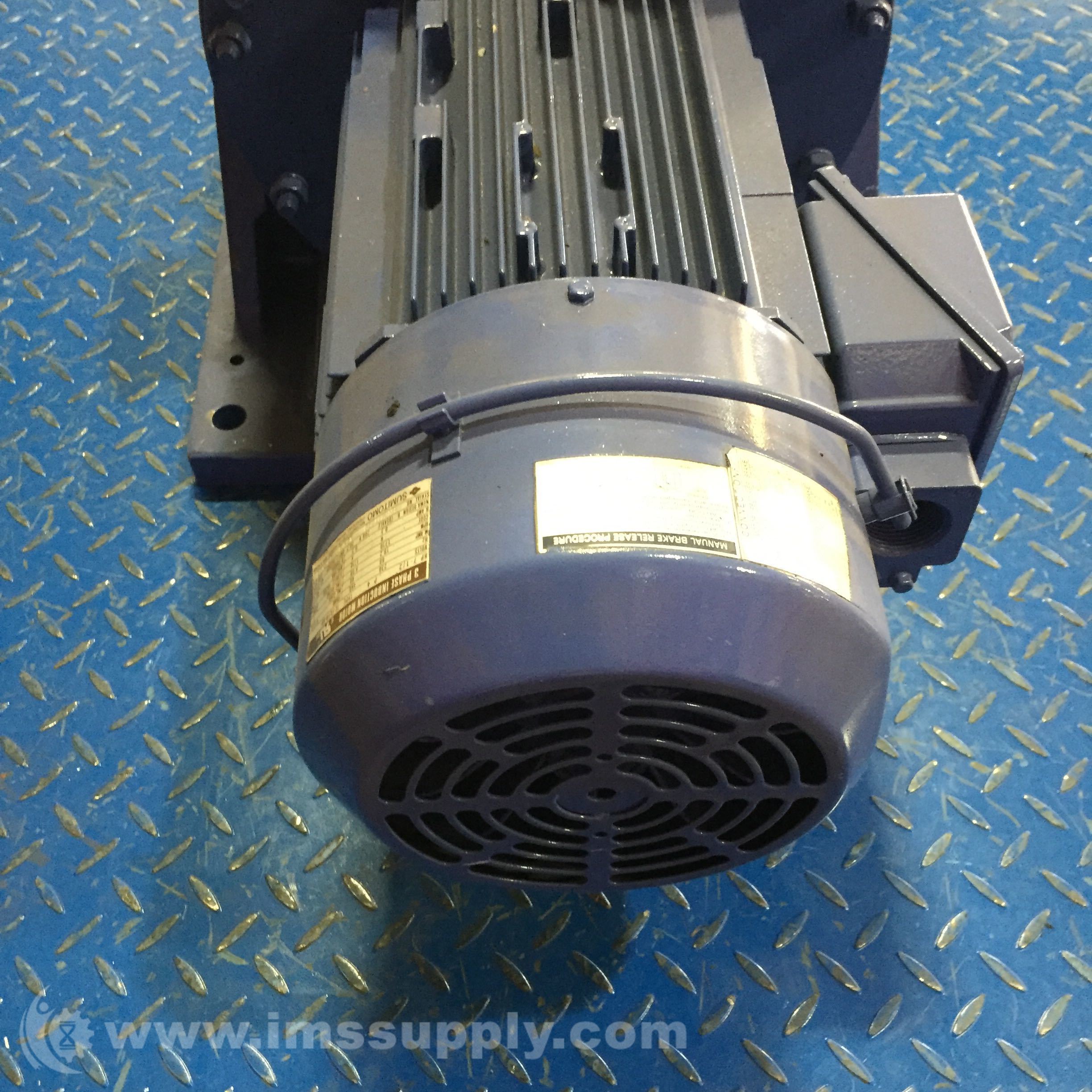 チミモッチ Sumitomo CHHM8-6185YB-B-87 Sm-Cyclo Induction Motor - IMS Supply