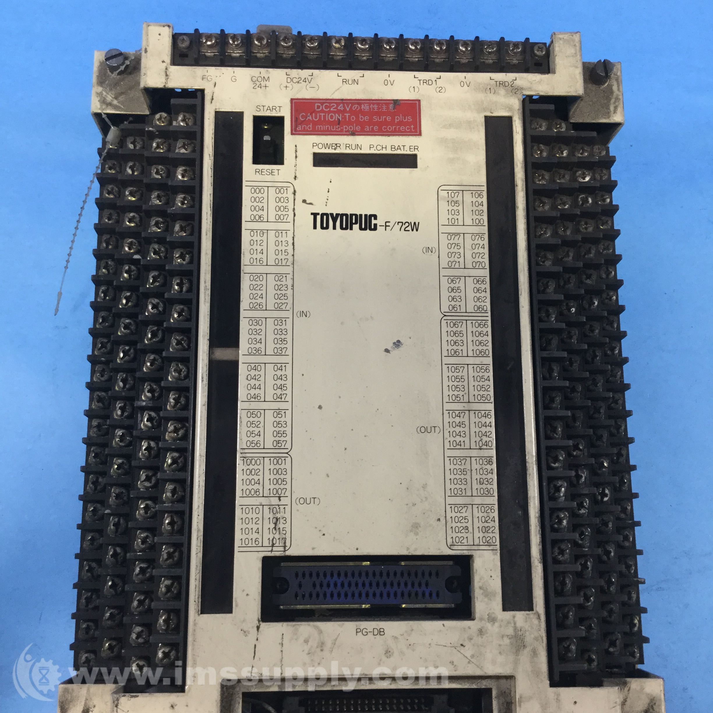 Toyopuc PG-DB PLC, 24VDC, Toyopuc-F/72W - IMS Supply