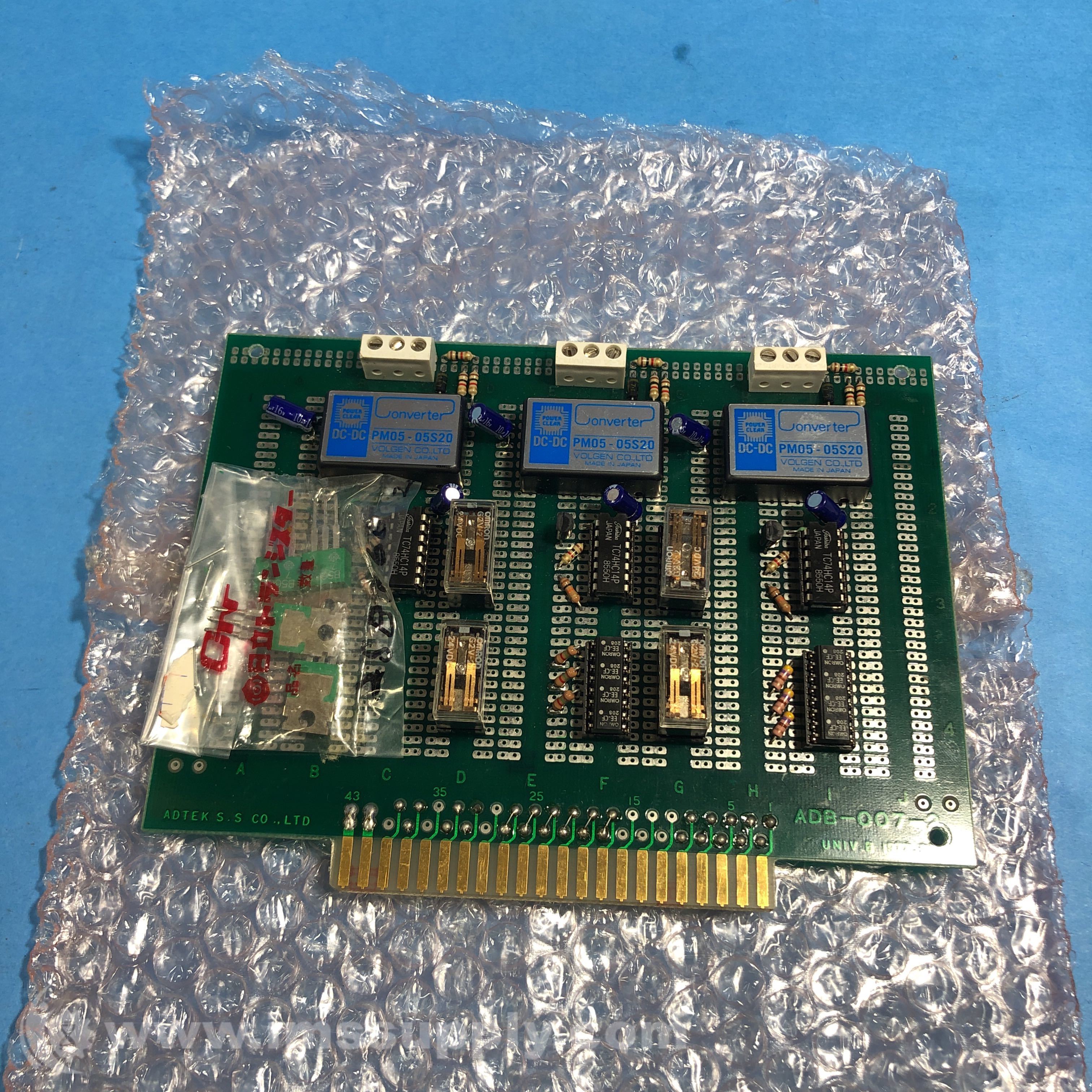 Adtek System Science ADB-007-2 PC Board - IMS Supply