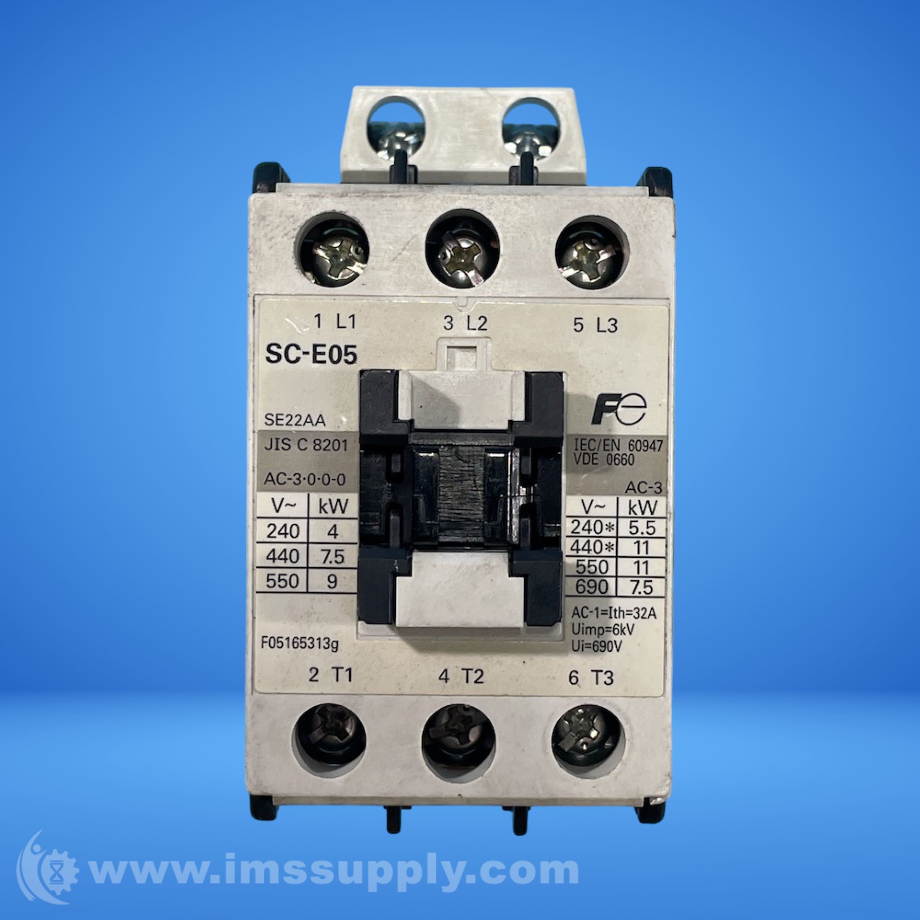 Fuji Electric SC-E05 Magnetic Contactor - IMS Supply
