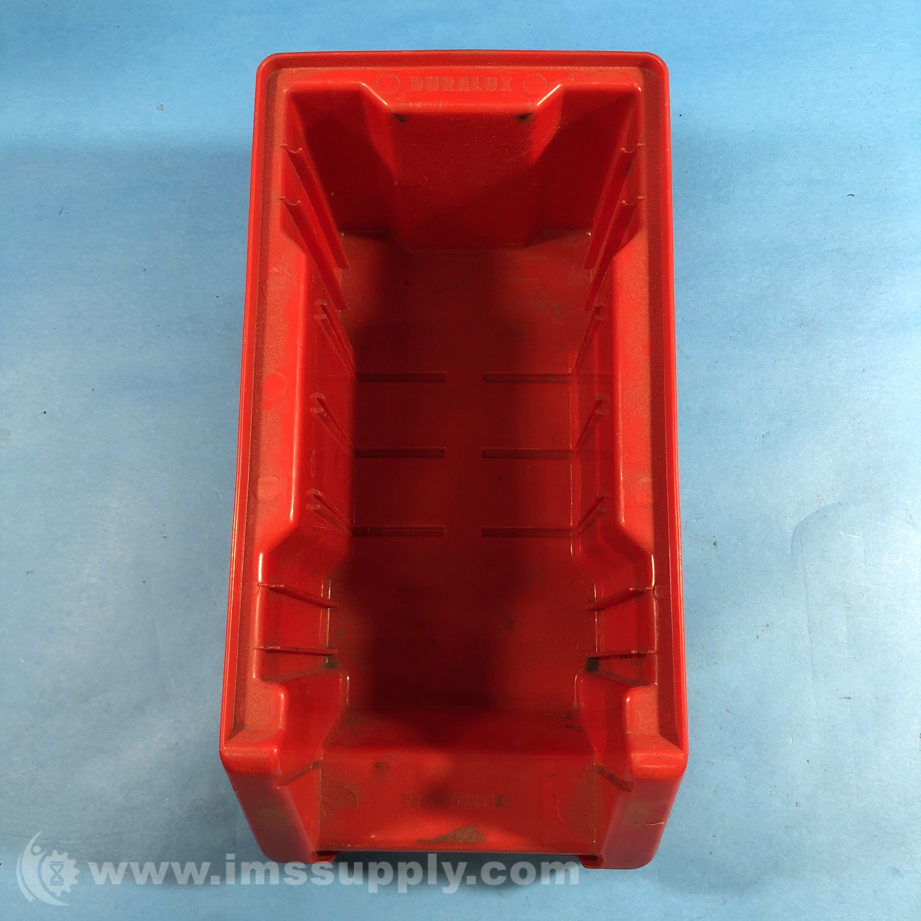 Gould Plastics DX310 Red Plastic Storage Bin IMS Supply
