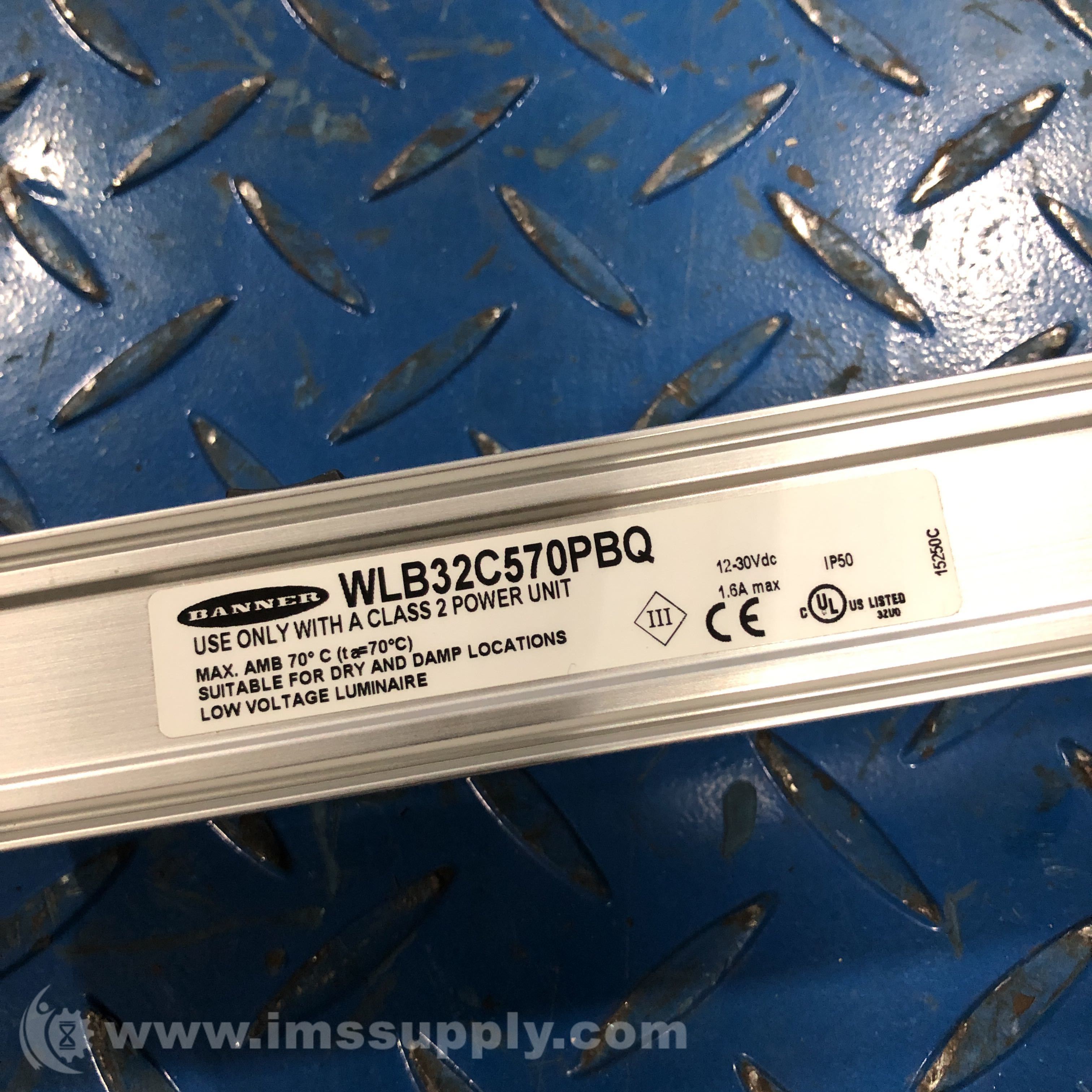 Banner Engineering WLB32C570PBQ Adjustable LED Workstation Light IMS