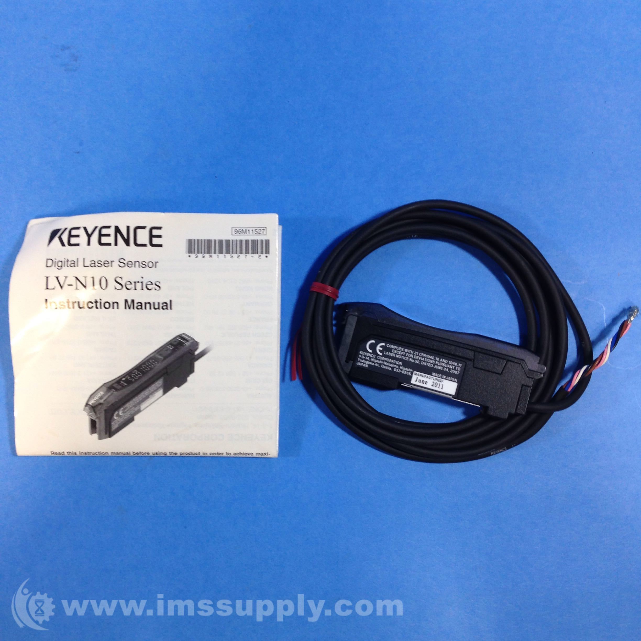 Keyence Corp LV-N11P Sensor Amplifier Digital Laser - IMS Supply