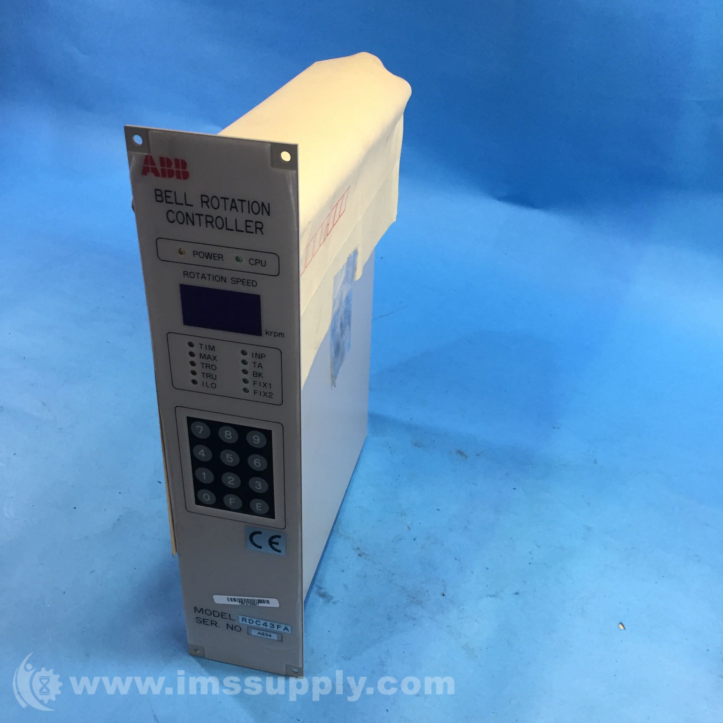 ABB RDC43FA Bell Rotation Controller - IMS Supply