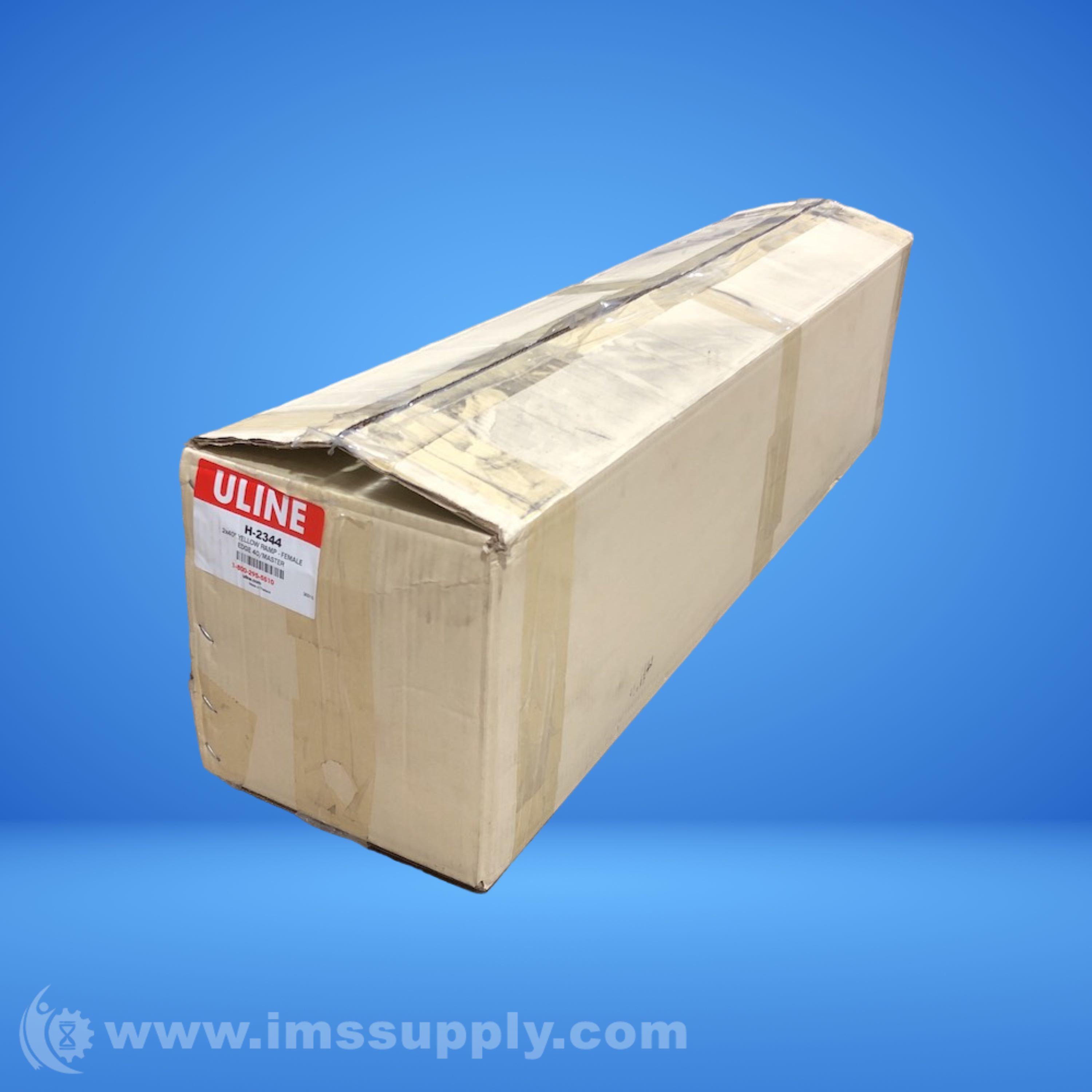 Uline H-2344 Yellow Ramp Female Edge - IMS Supply