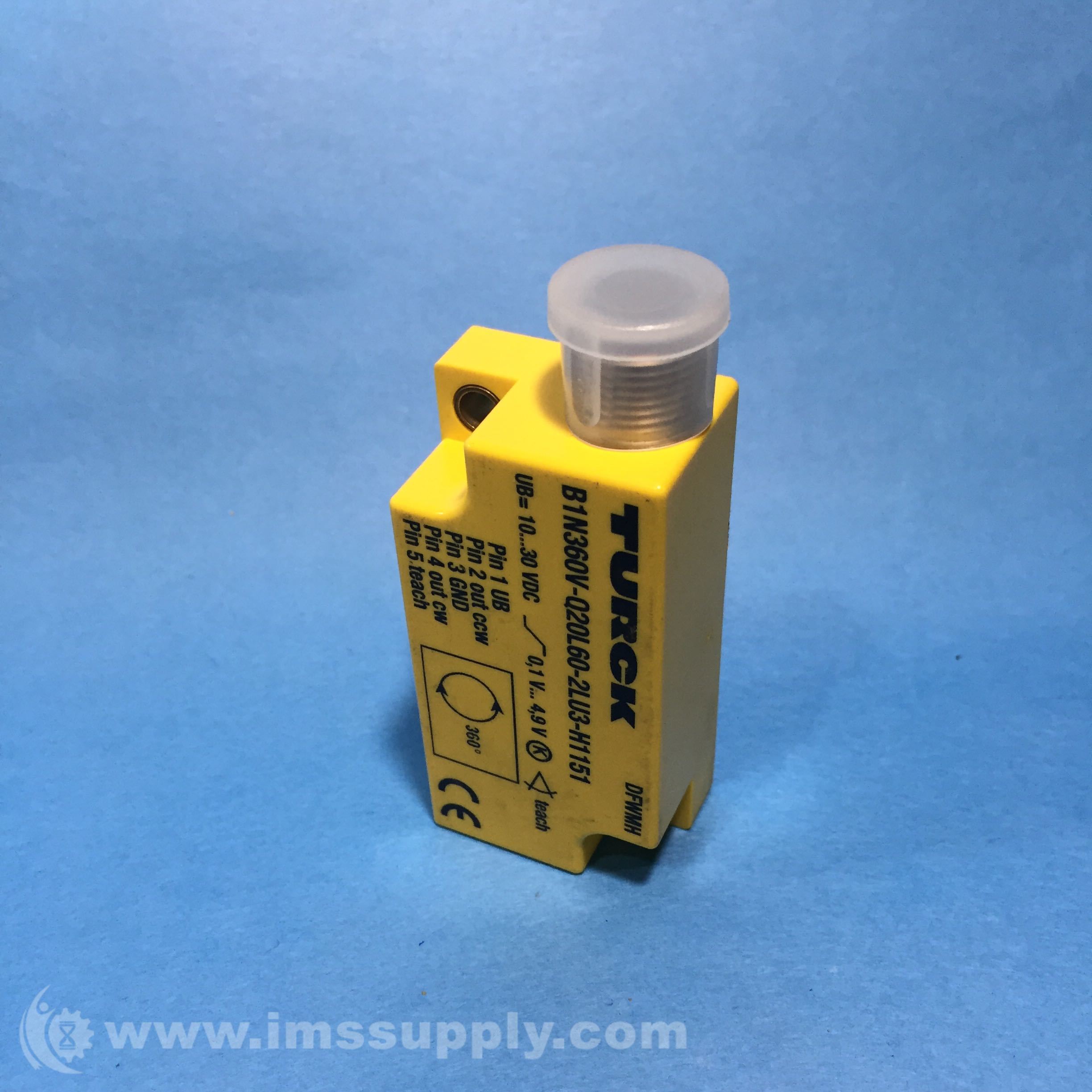 Turck B1N360V-Q20L60-2LU3-H1151 Sensor, Inclinometer - IMS Supply