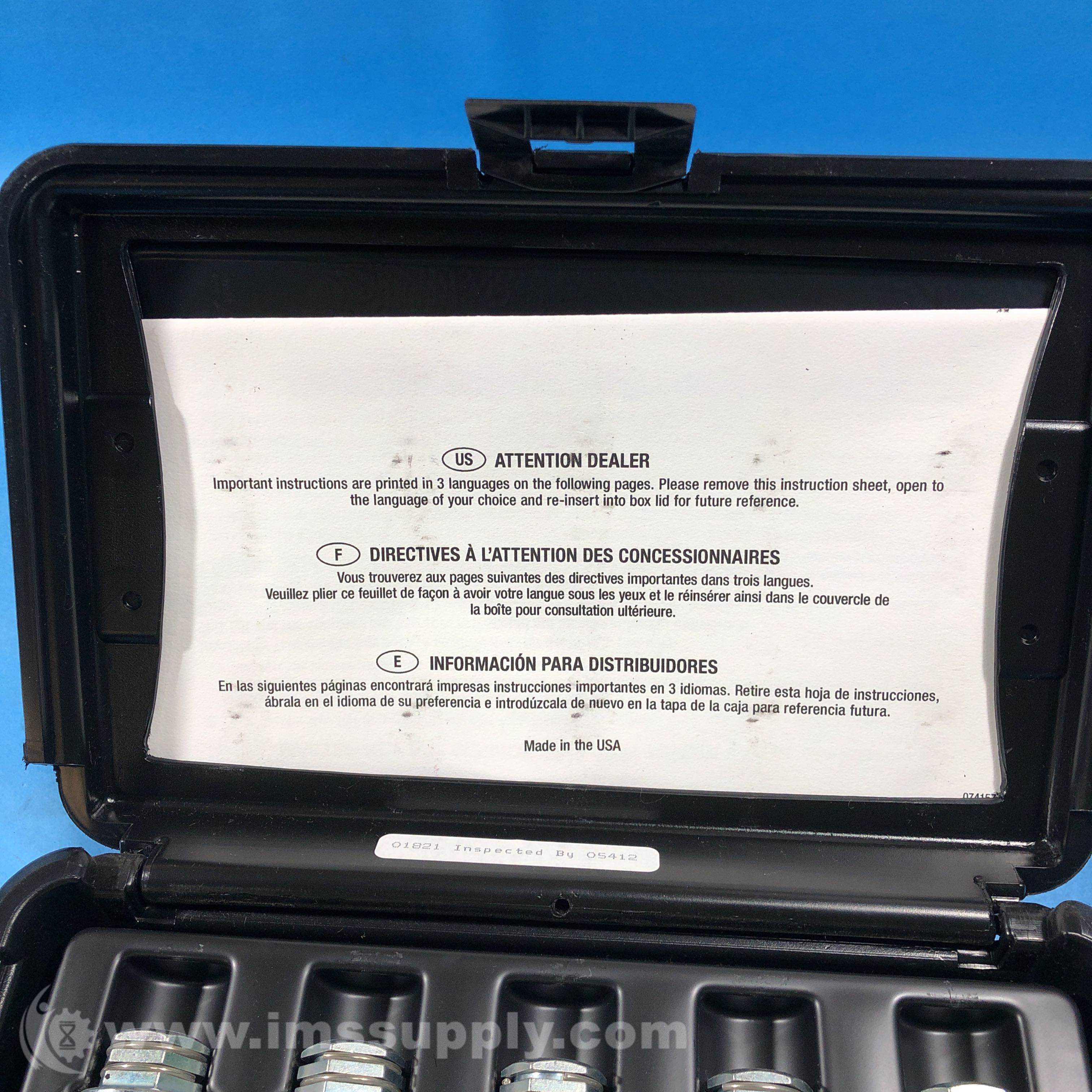 Toyota 047555 Wheel Lock Master Key Set IMS Supply