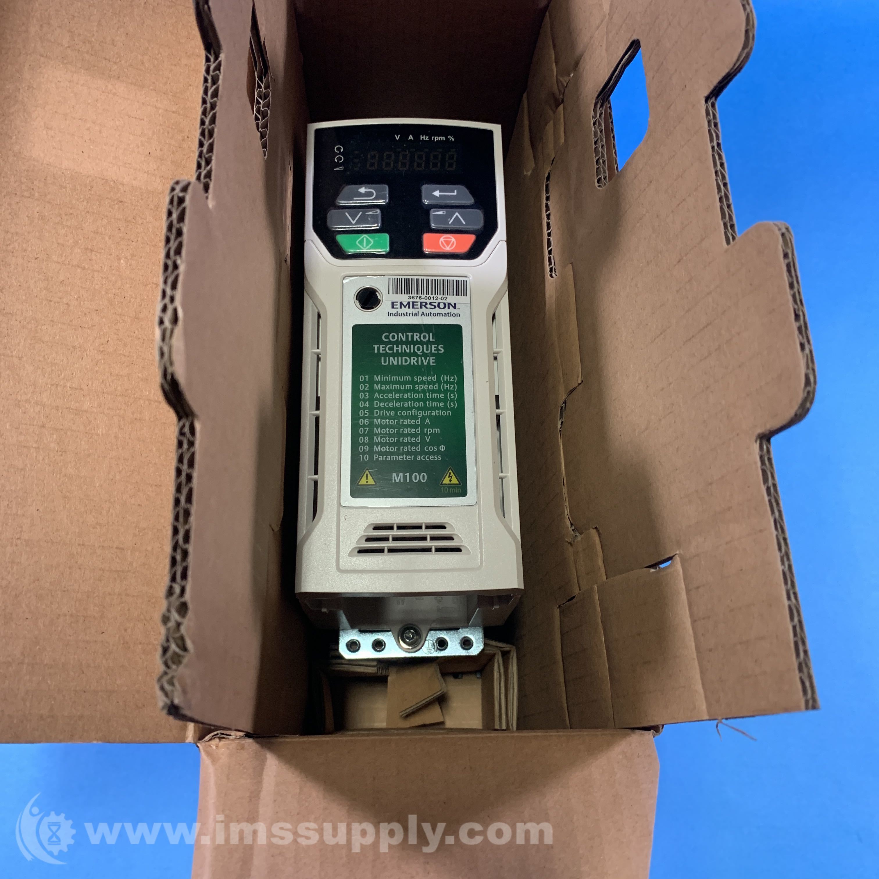 Control Techniques M100-024 00013 A101 01 AB100 AC Drive - IMS Supply