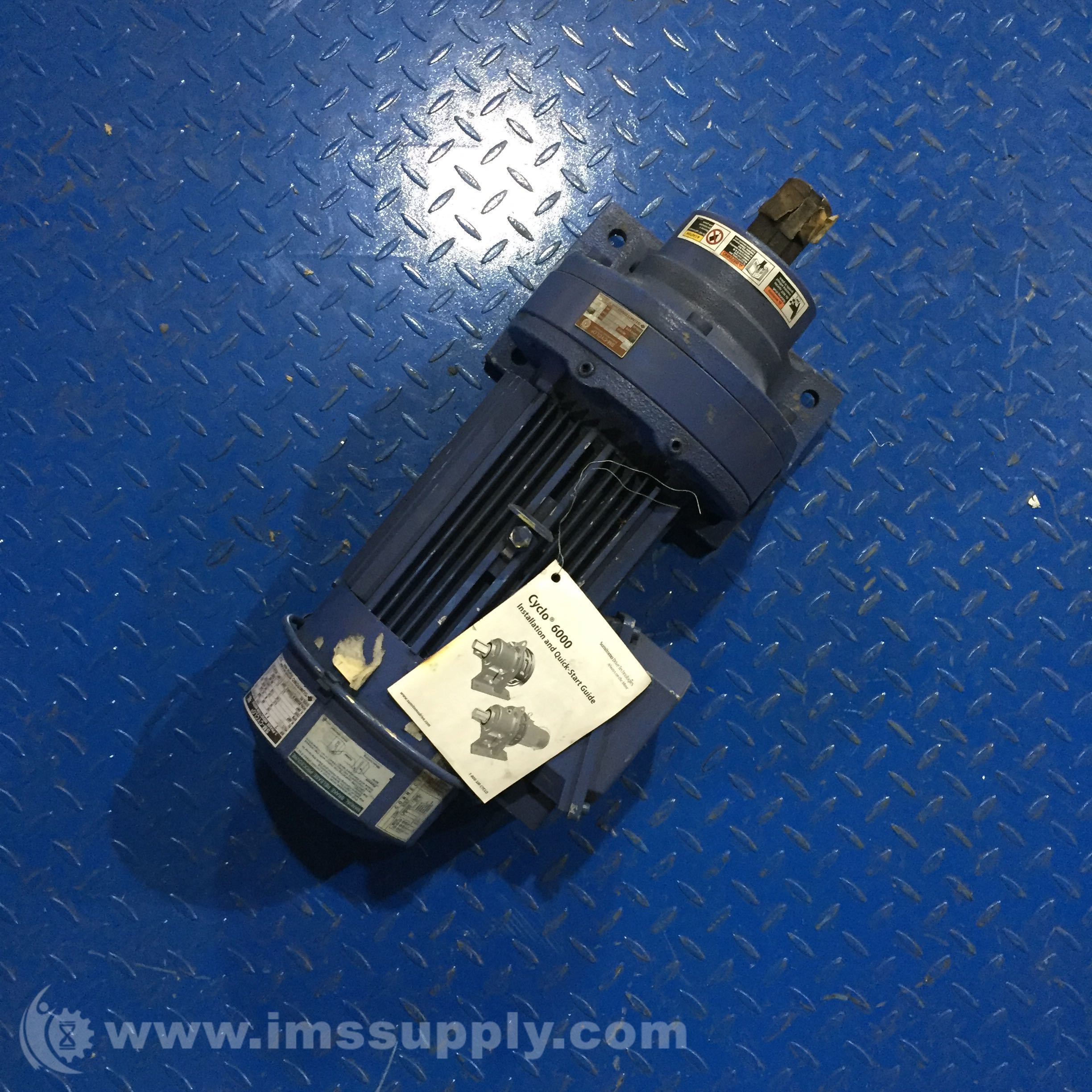 Sumitomo CNHM2-6120-KC-B-17 SM-CYCLO Gearmotor, Cyclo 6000 - IMS Supply