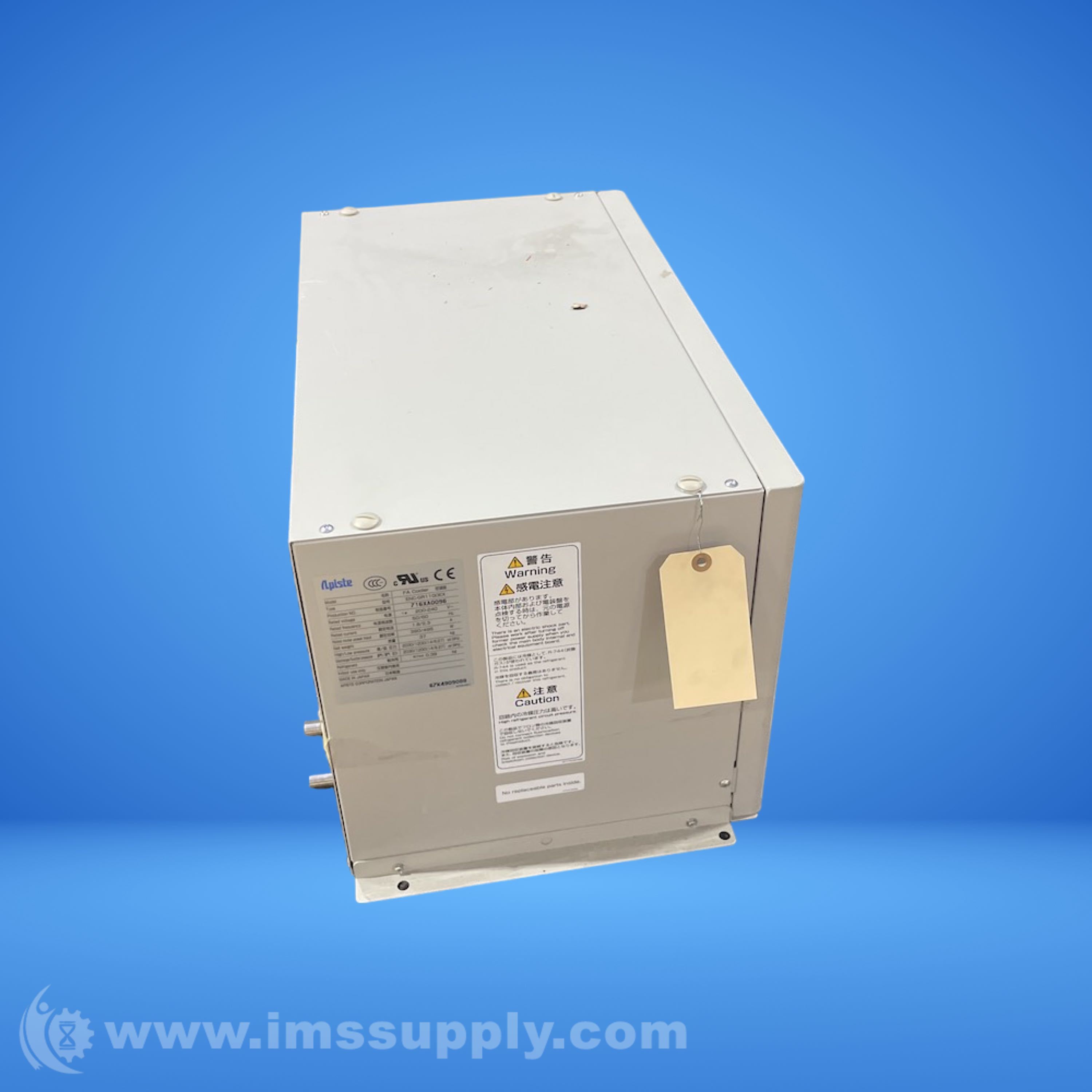 Apiste Corporation ENC-GR1100EX Control Panel Cooling Unit - IMS Supply