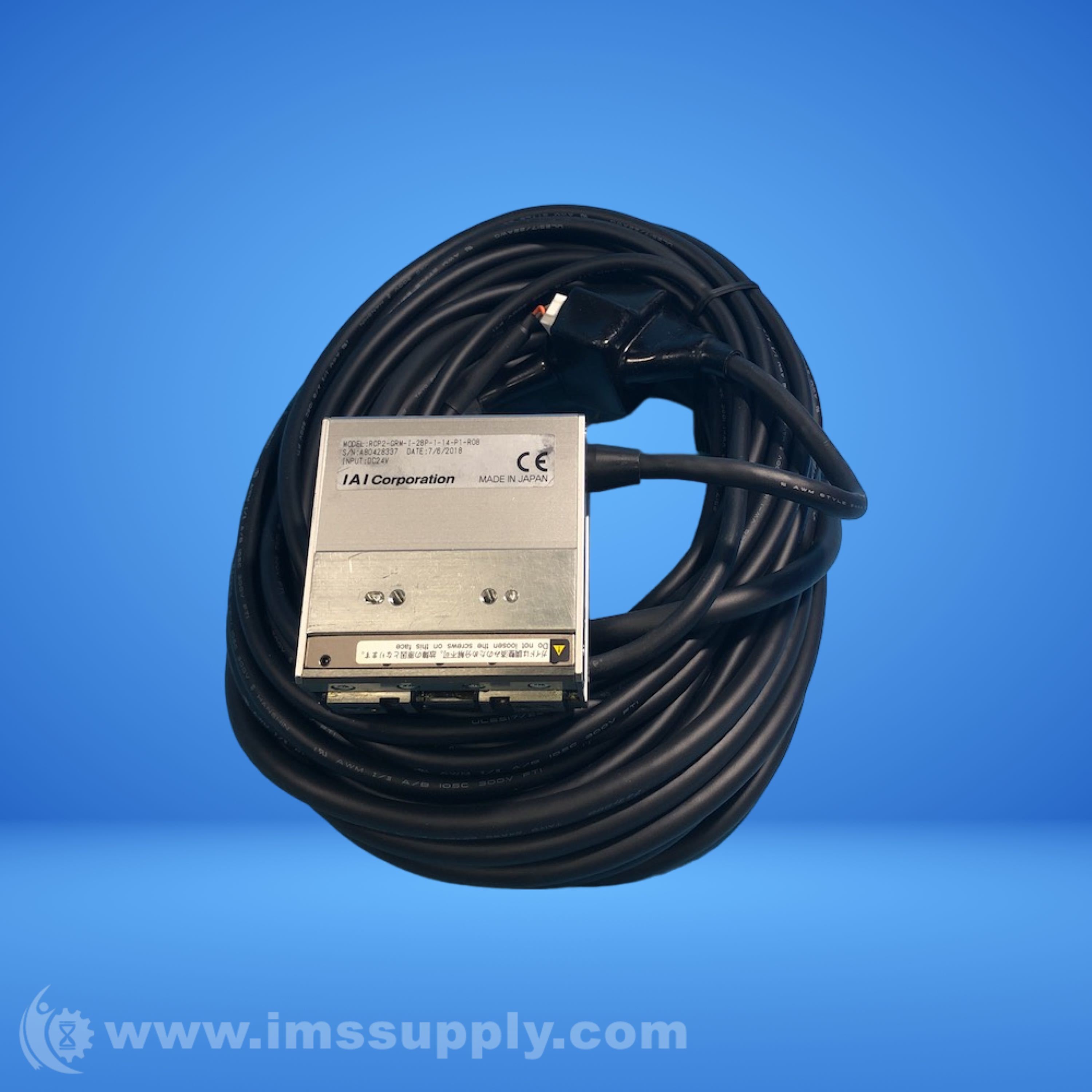 IAI Corporation RCP2-GRM-I-28P-1-14-P1-R08 Robotic Cylinder - IMS Supply