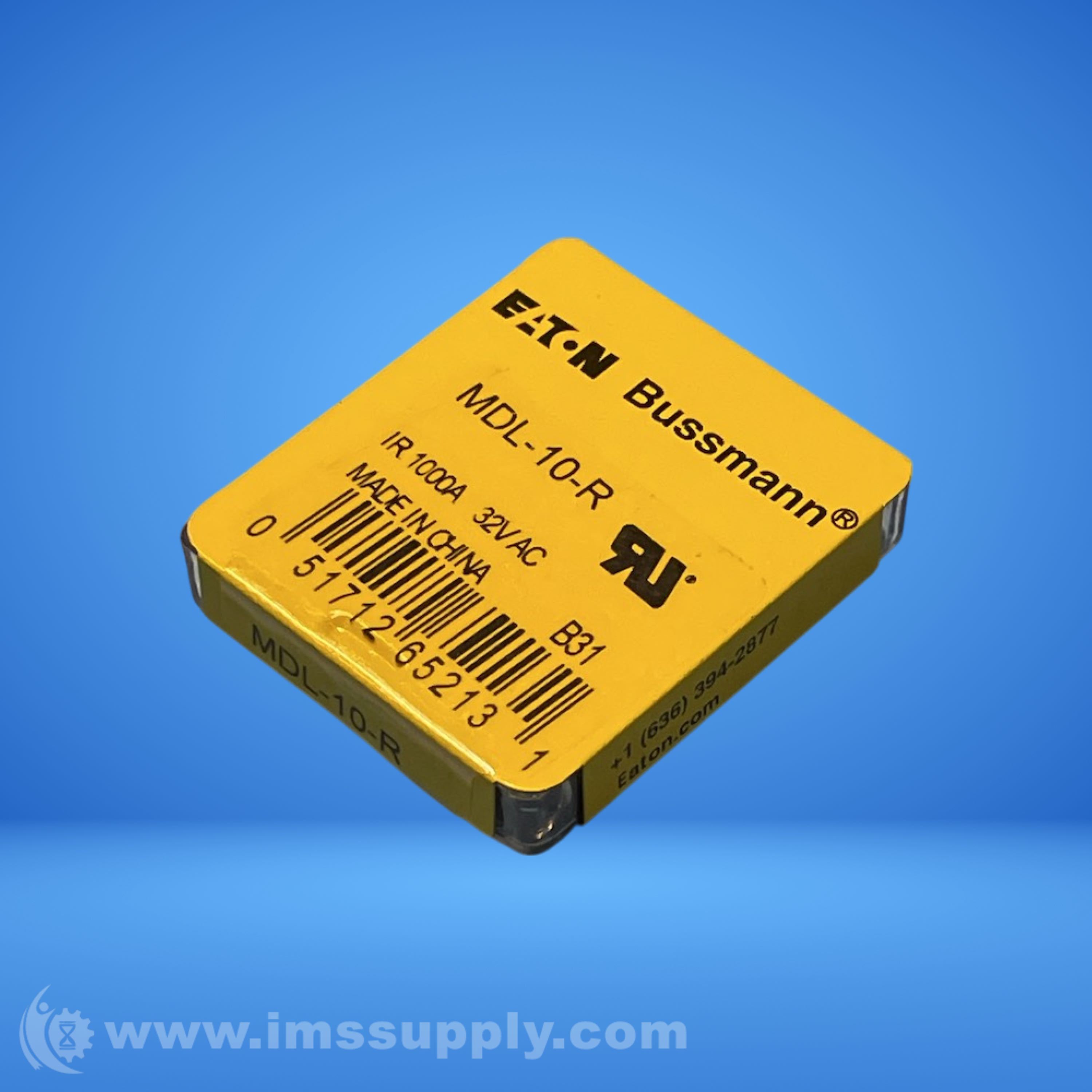 Eaton MDL-10-R Cartridge Fuse Pack of 5 - IMS Supply