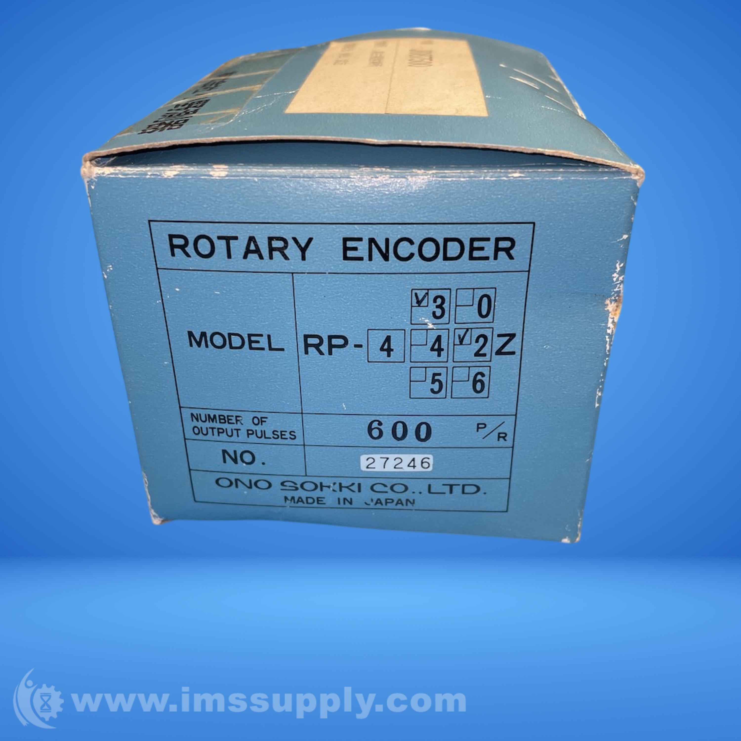 Ono Sokki RP-432Z Rotary Encoder - IMS Supply